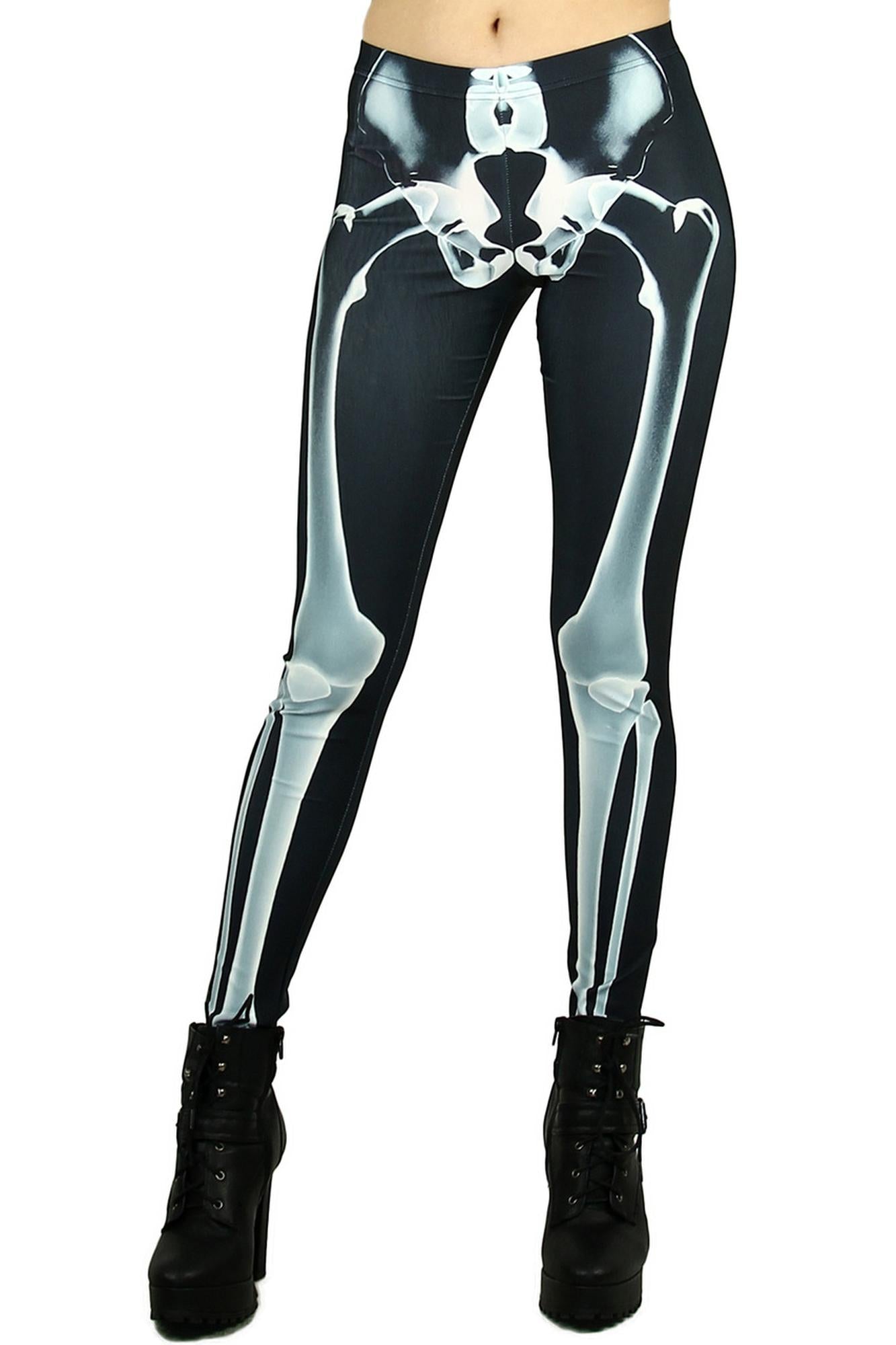 X-Ray Skeleton Leggings