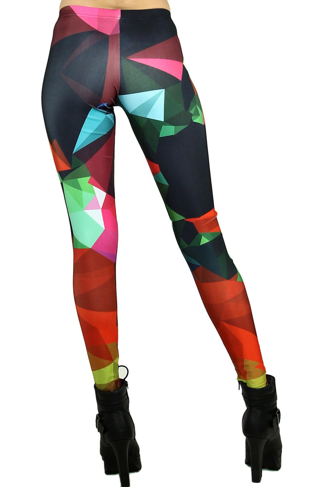Sassy Colorful Shapes Leggings