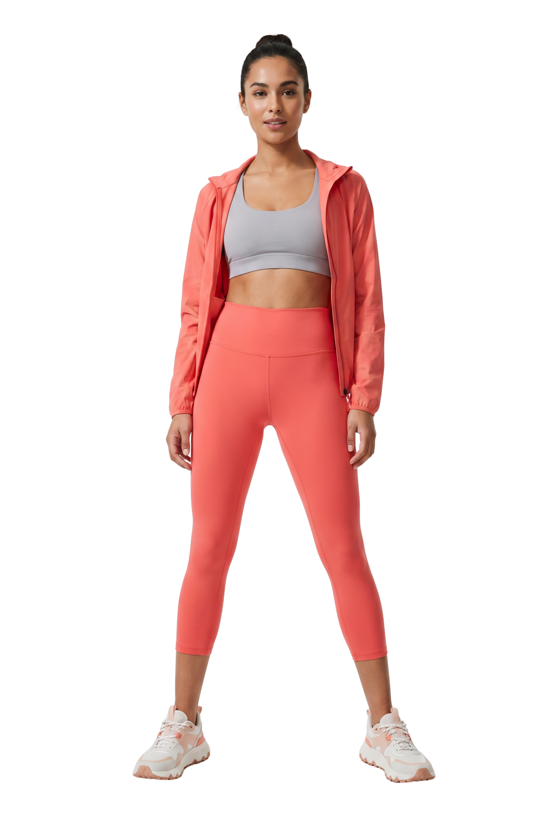 Brushed Basic Solid High Waisted Capris | 3 Inch | New Mix