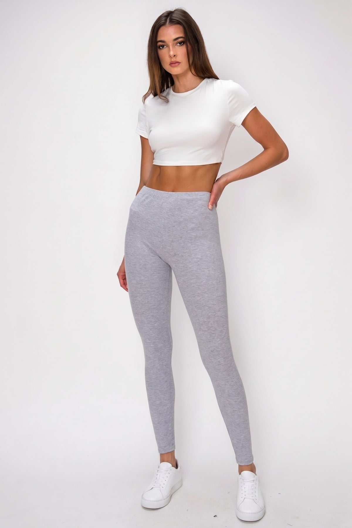 CottonSoft Full|Length High|Waist Legging