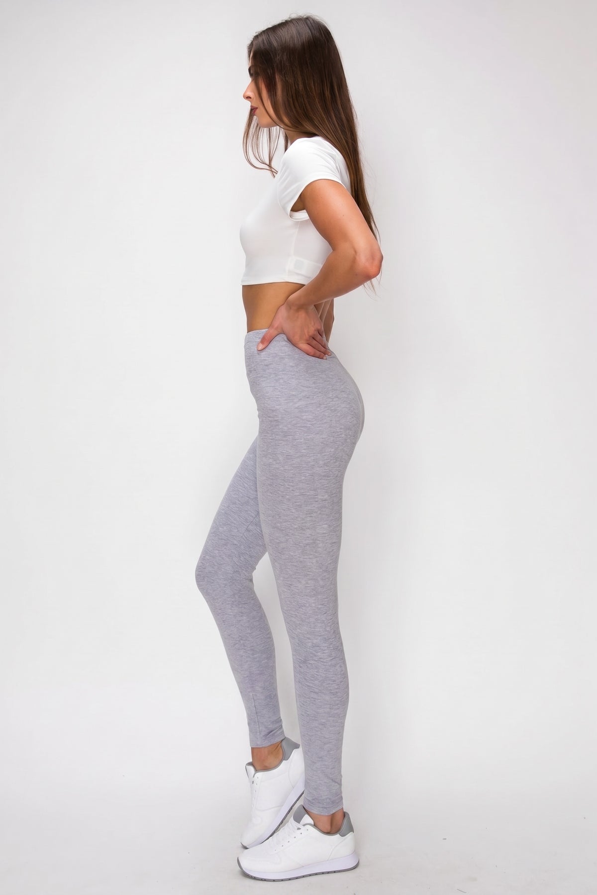 CottonSoft Full|Length High|Waist Legging