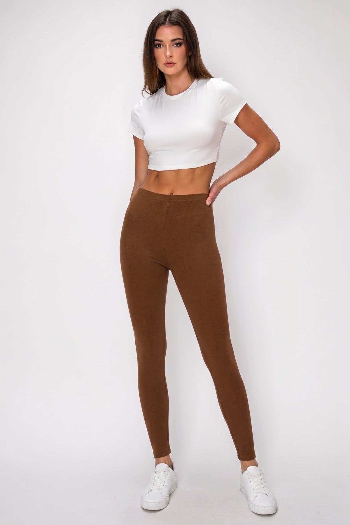 CottonSoft Full|Length High|Waist Legging