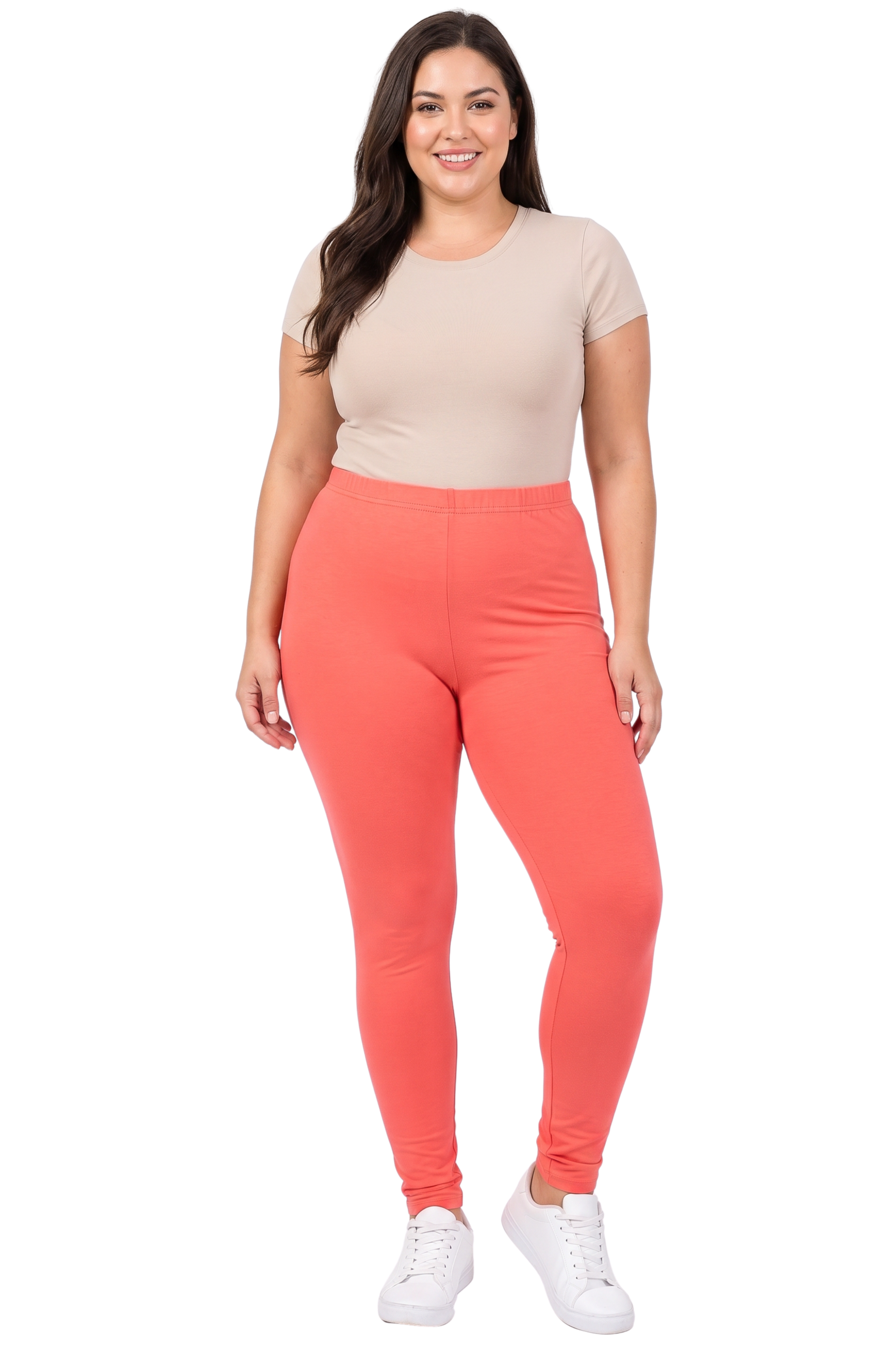 Buttery Smooth Basic Solid Plus Size Capris | New Mix