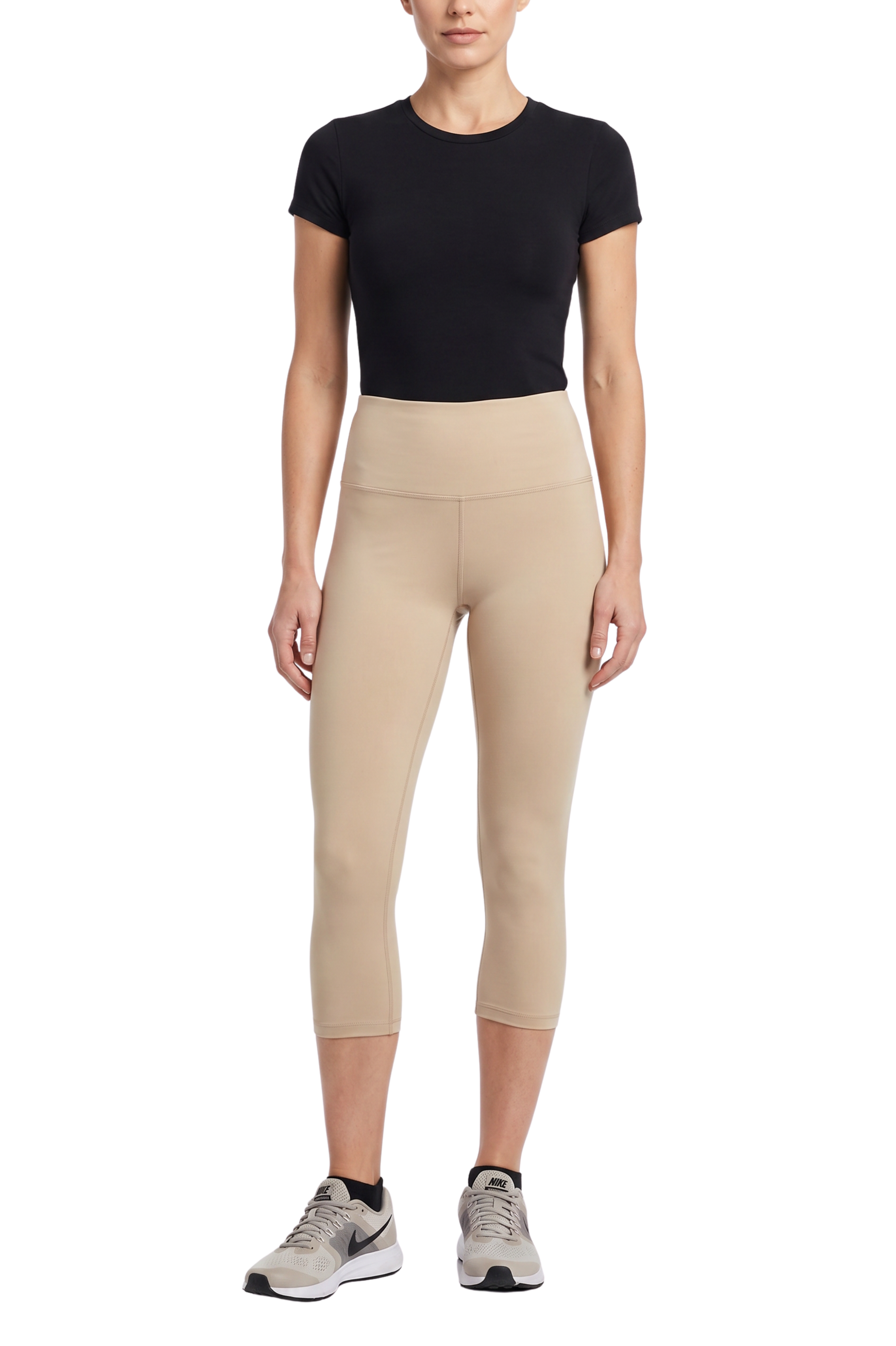 Brushed Basic Solid High Waisted Capris | 5 Inch | New Mix