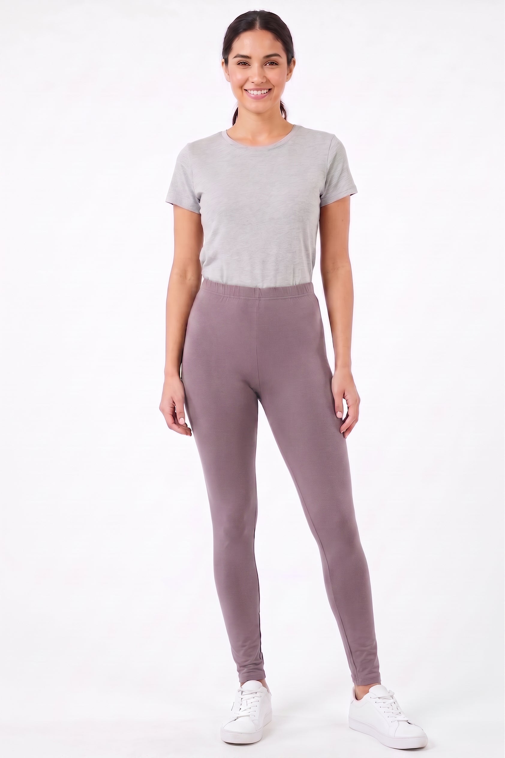 Buttery Smooth Basic Solid Leggings | EEVEE