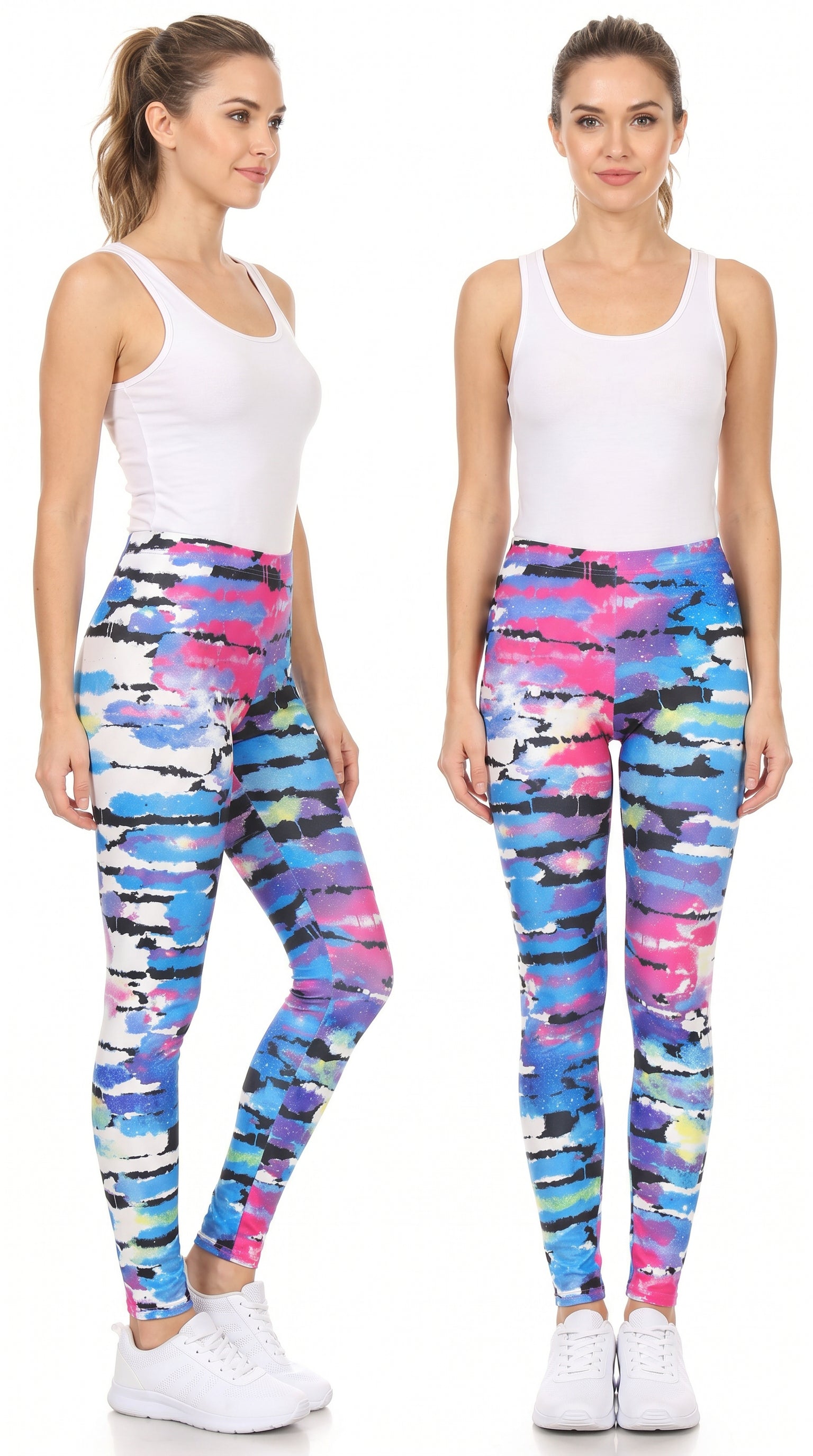 Premium Graphic Print Morning Day Dream Abstract Leggings