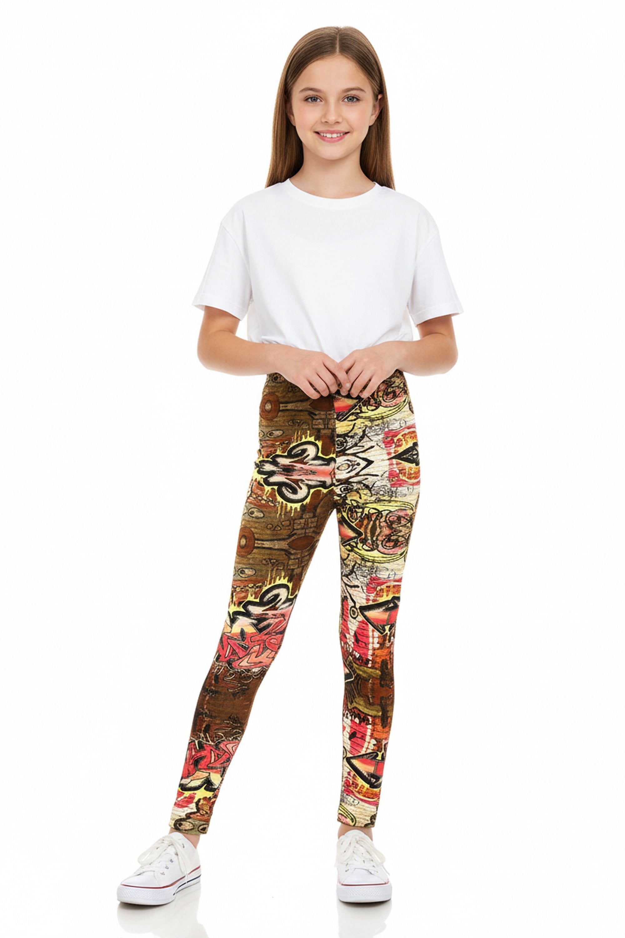 Street Graffiti Kid's Leggings