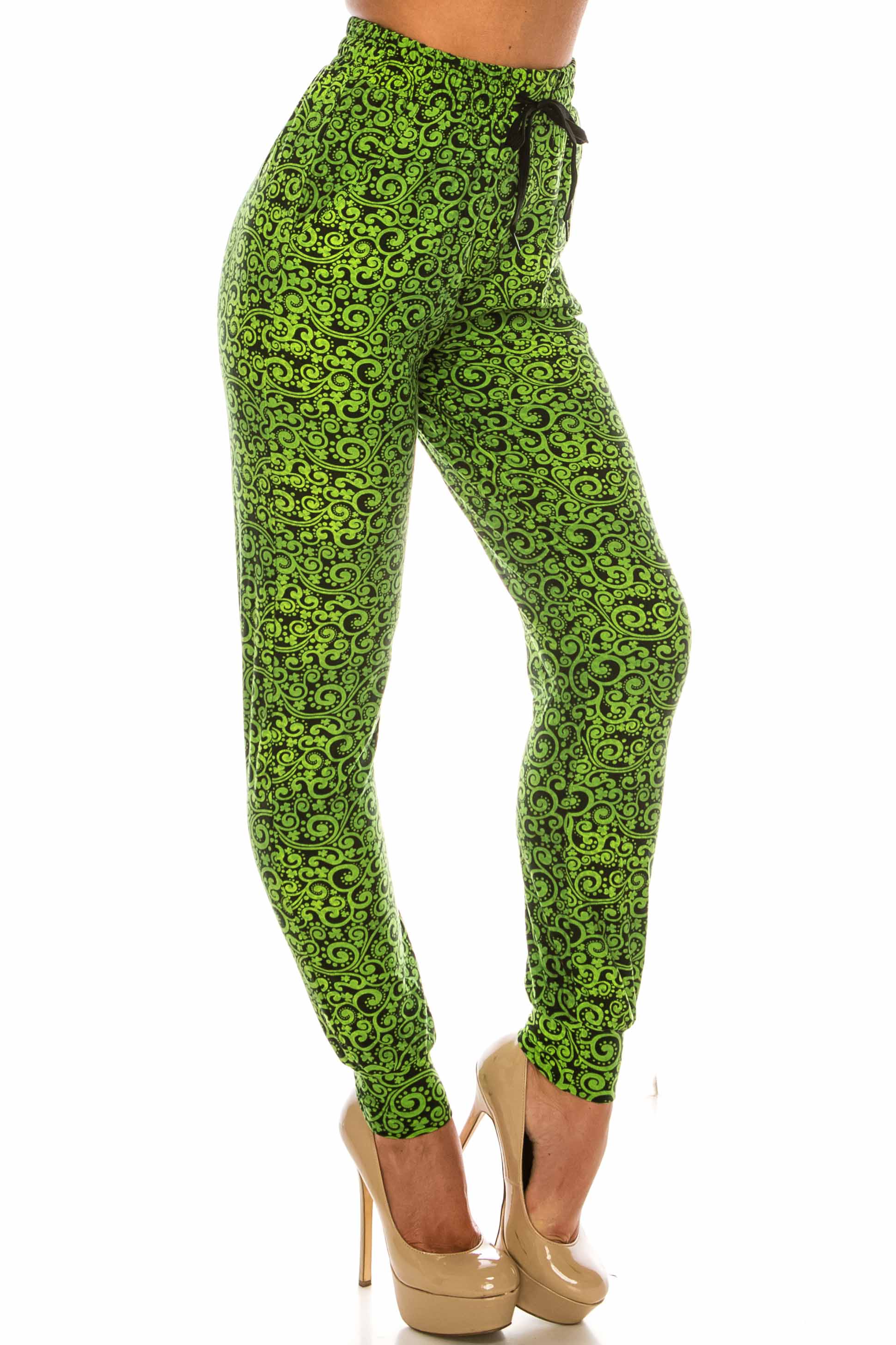 Buttery Smooth Green Irish Vine Joggers - LIMITED EDITION