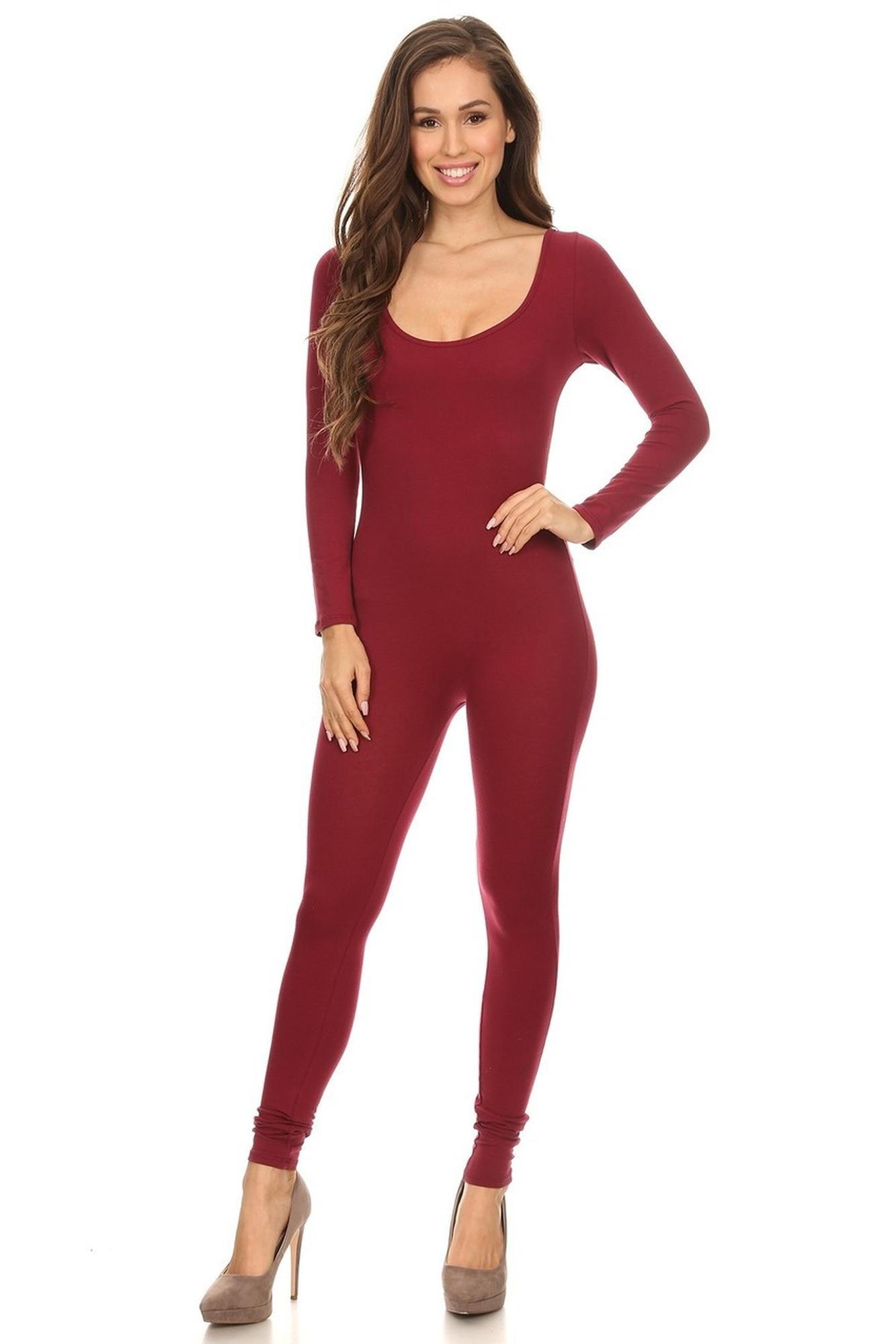 USA Full Long Sleeve Cotton Jumpsuit