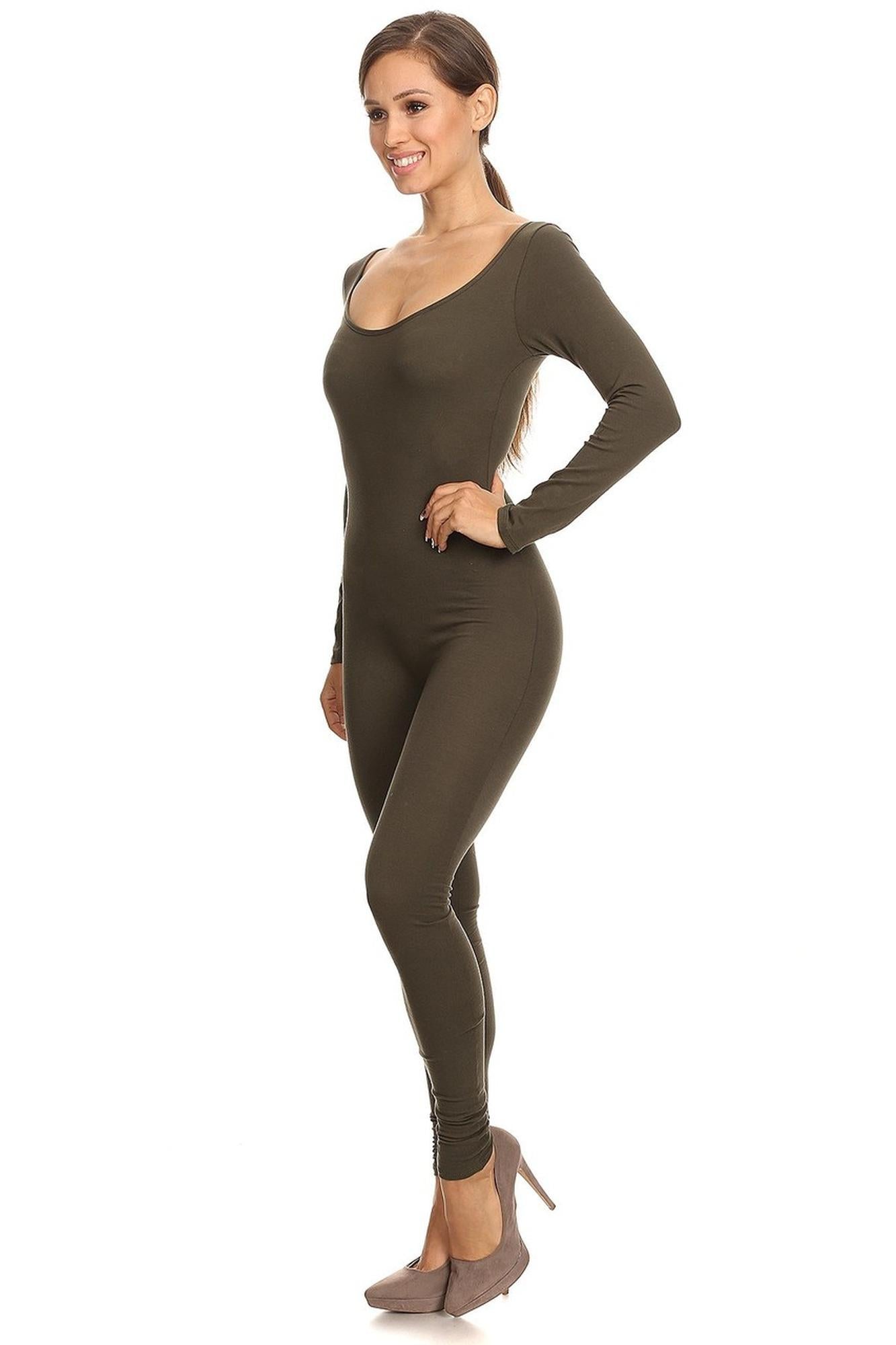 USA Full Long Sleeve Cotton Jumpsuit
