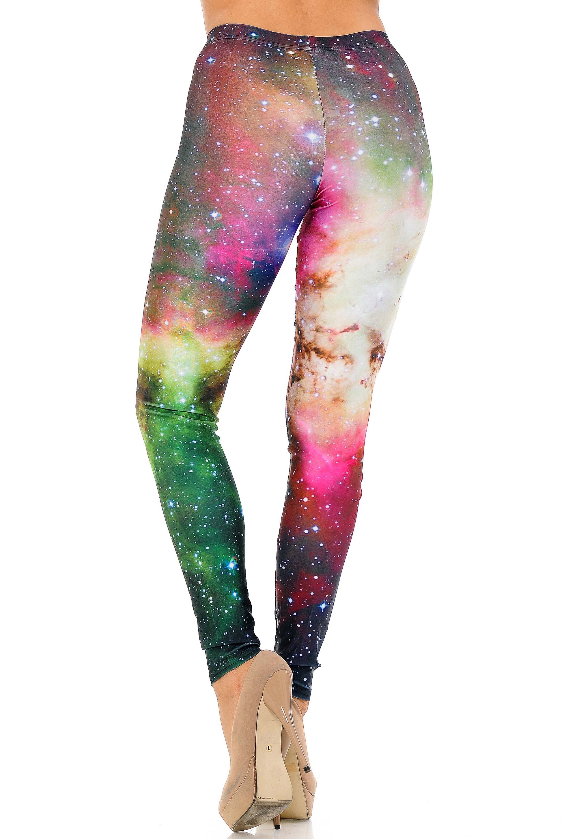 Premium Graphic Print Lucid Nebula Galaxy Leggings