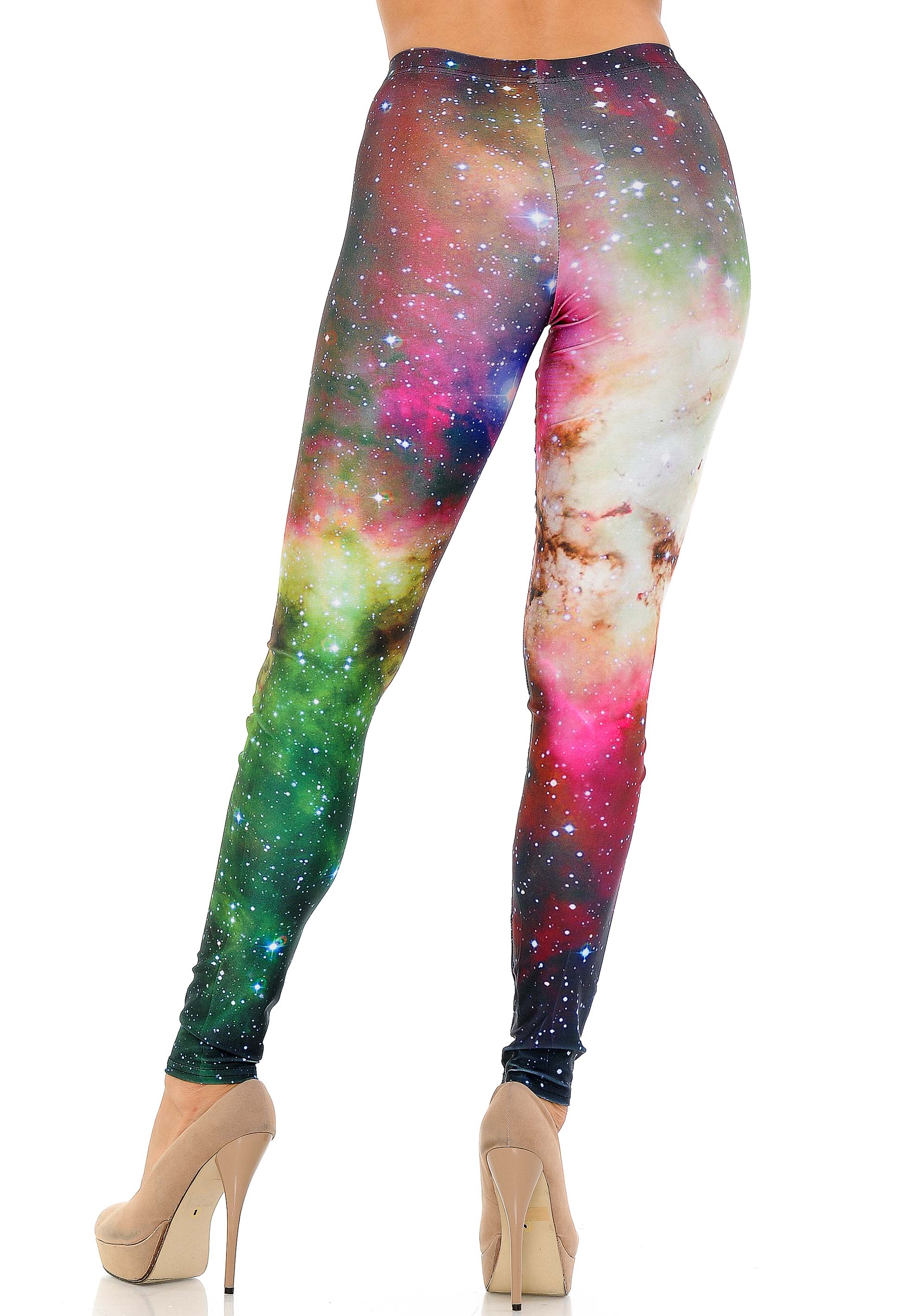 Premium Graphic Print Lucid Nebula Galaxy Leggings
