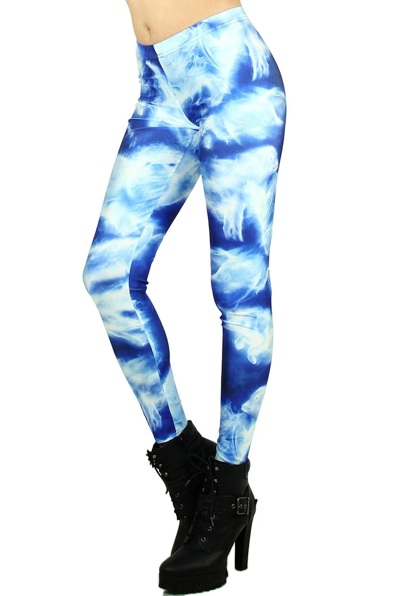 Smokey Blue Leggings
