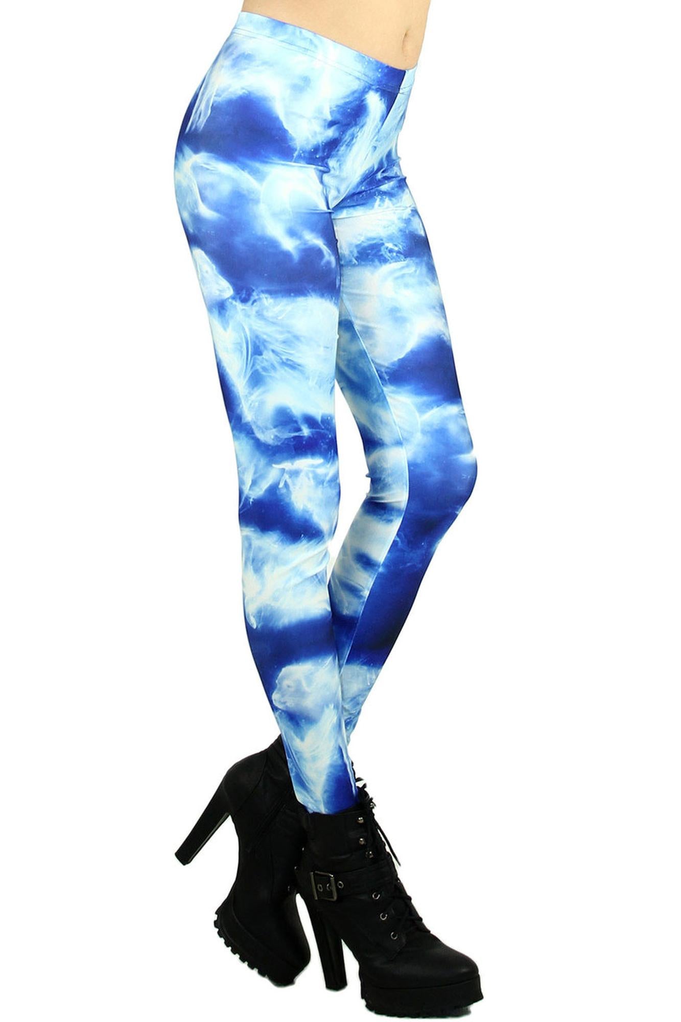 Smokey Blue Leggings