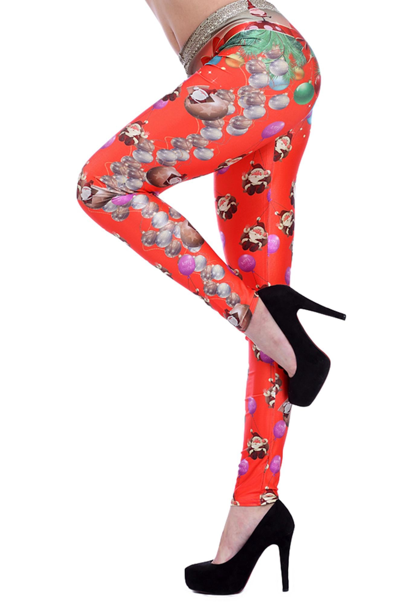 Party Santa Claus Leggings