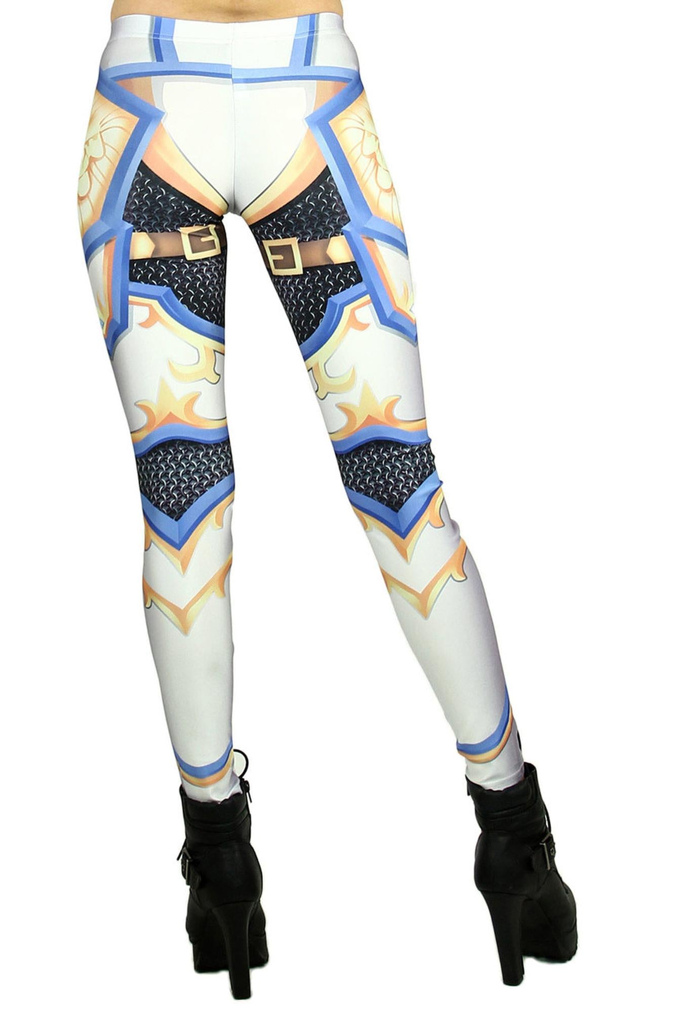 Premium Graphic Print Hero Armor Leggings