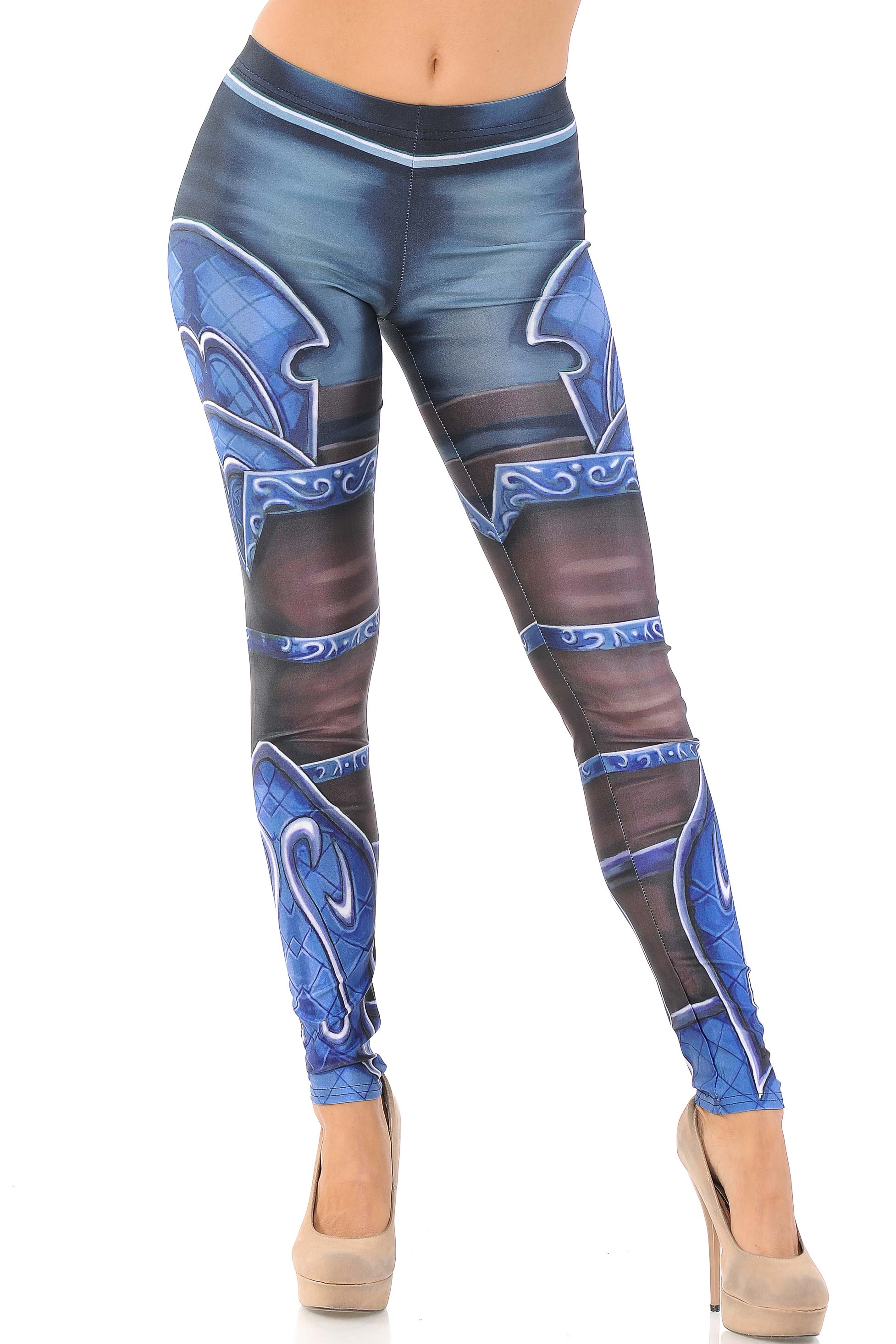 Premium Graphic Print Legend Armor Leggings