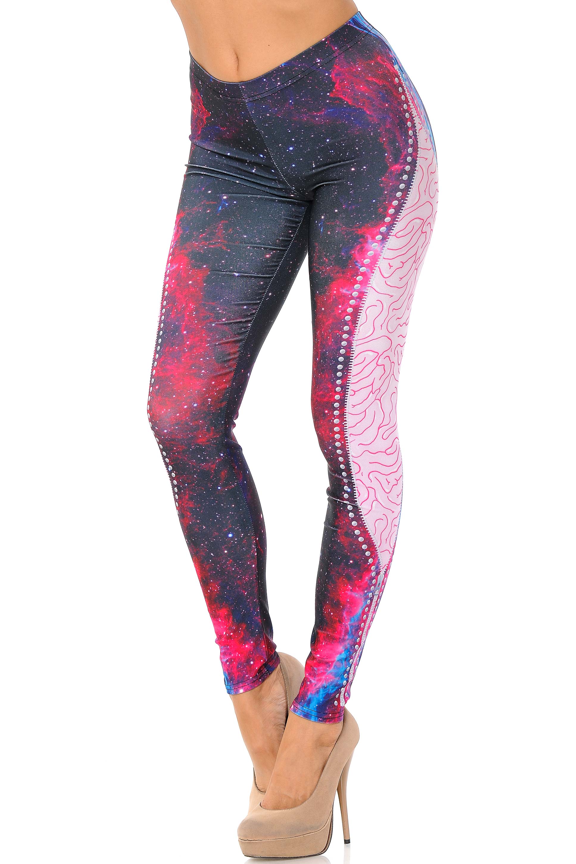 Premium Graphic Print Galaxy Exposure Leggings