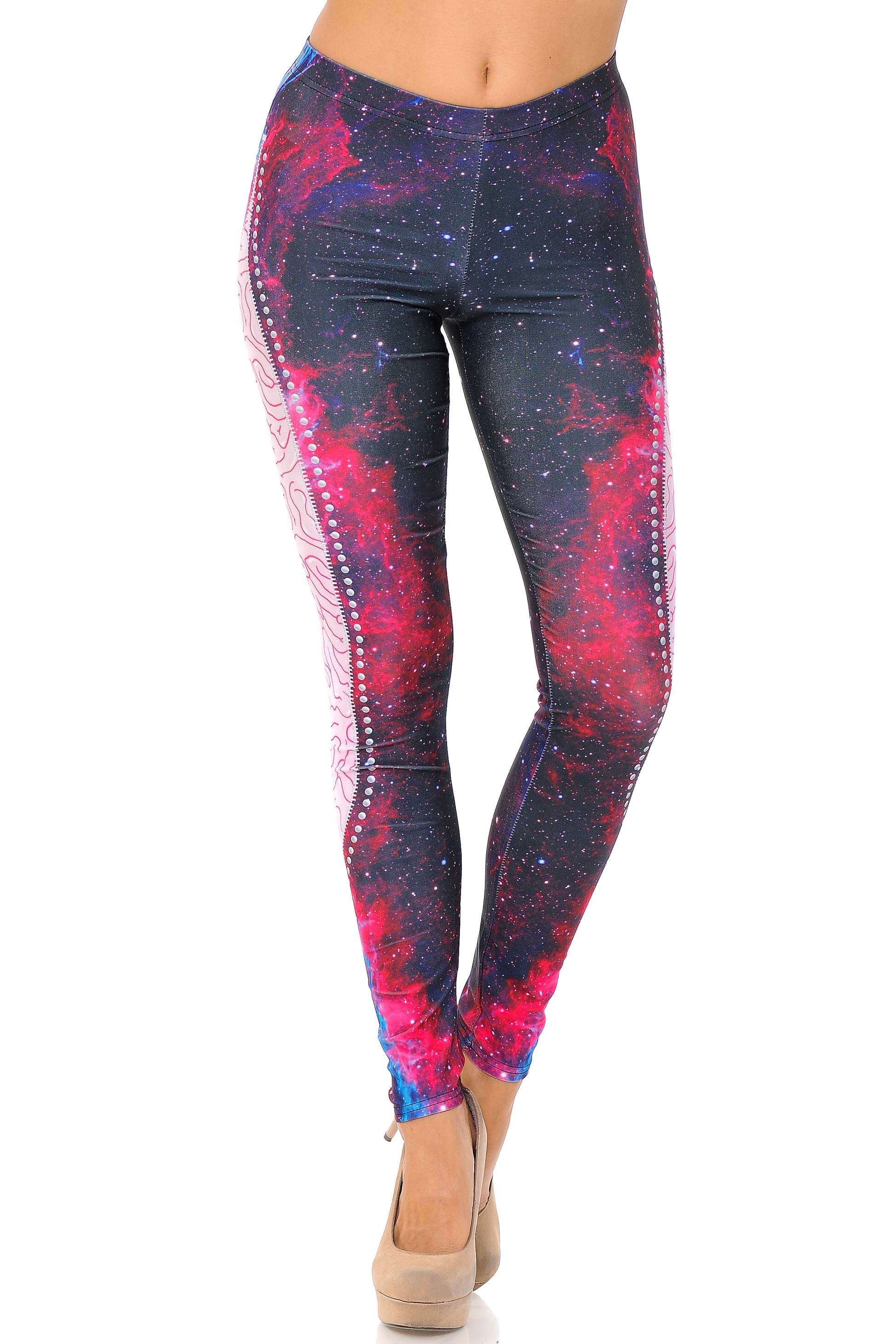 Premium Graphic Print Galaxy Exposure Leggings