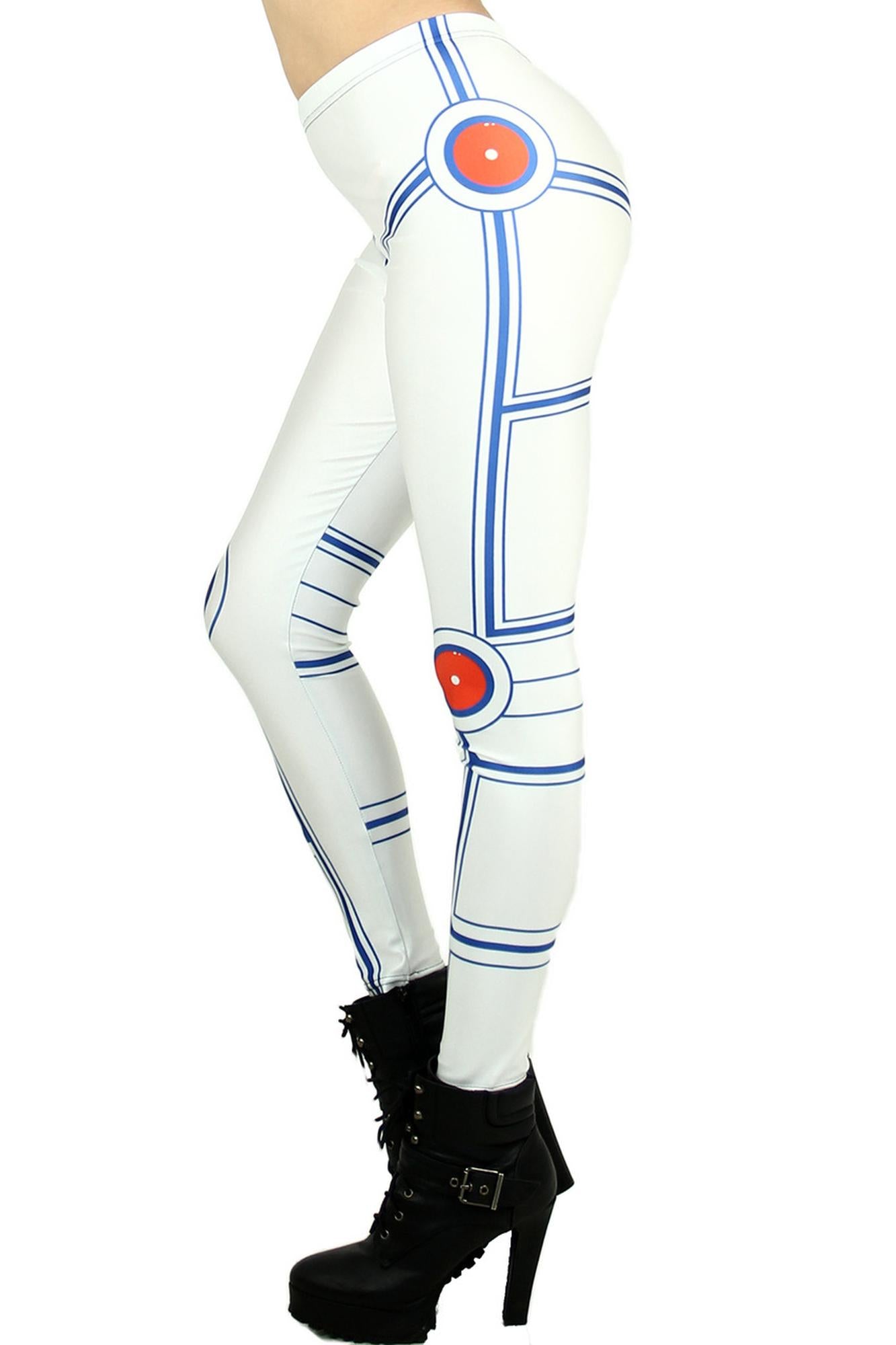 White Droid Trooper Leggings