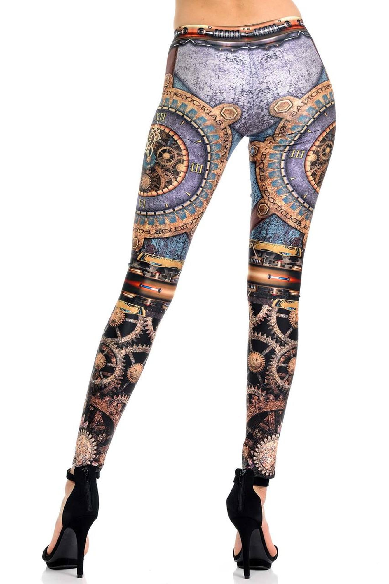Premium Graphic Print Eternal Steampunk Leggings