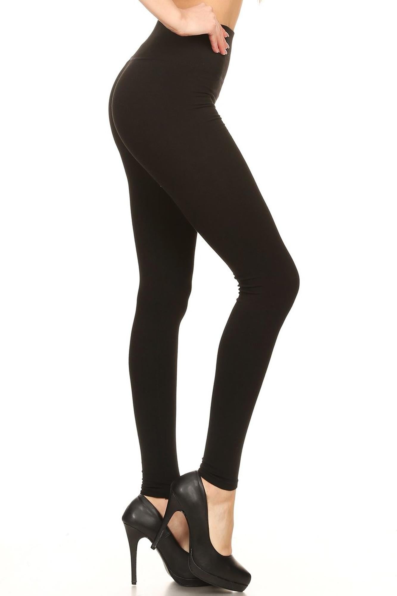Premium Basic High Waisted Leggings