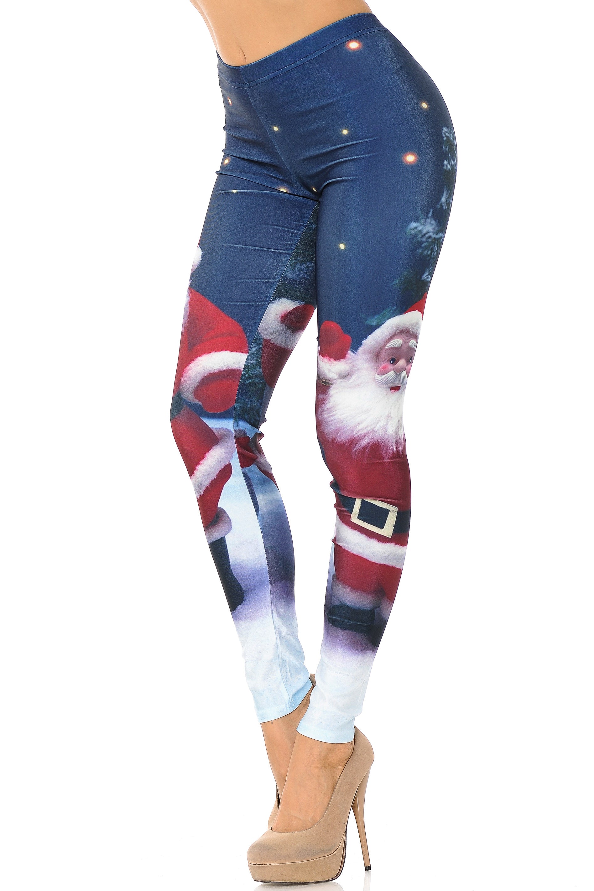 Jolly Santa Claus Leggings