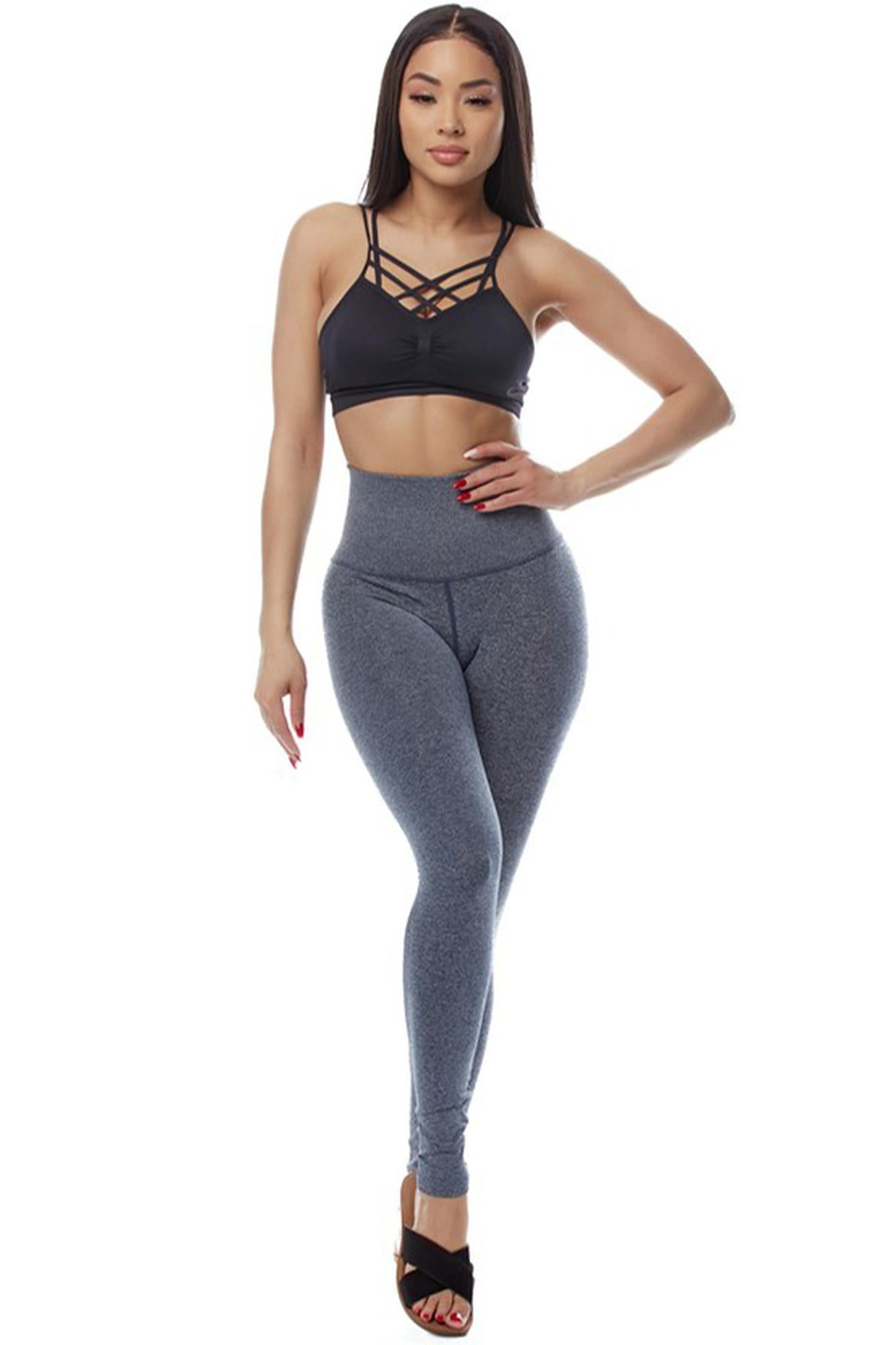 Premium Fitness Melange Sport Buttery Smooth Leggings