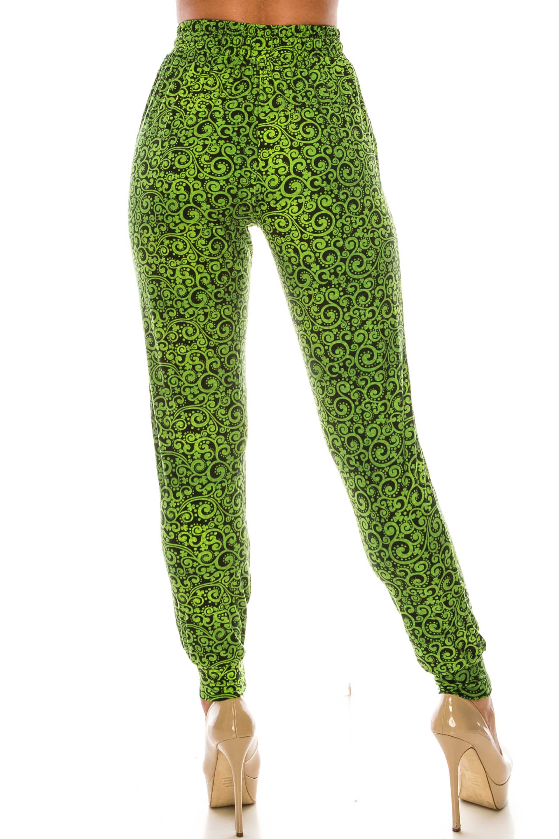 Buttery Smooth Green Irish Vine Joggers - LIMITED EDITION