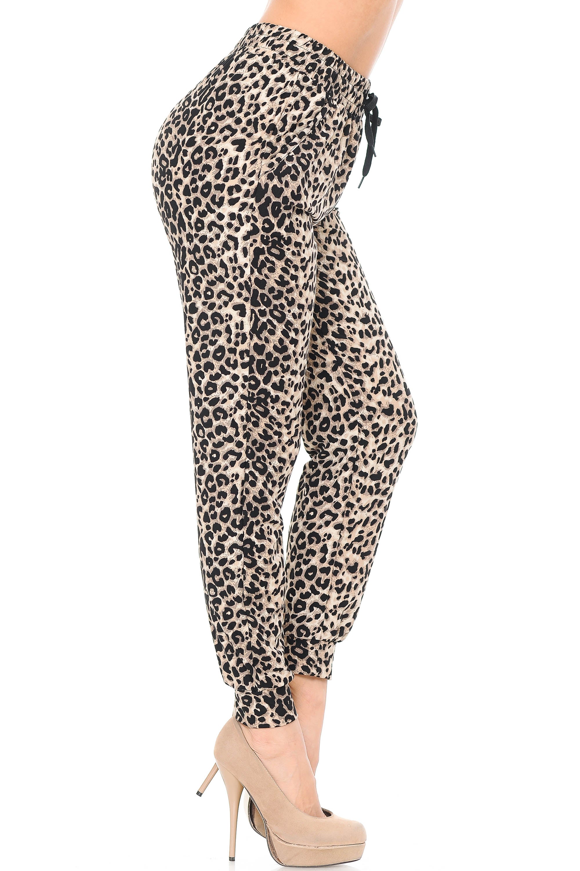 Brushed Feral Cheetah Joggers