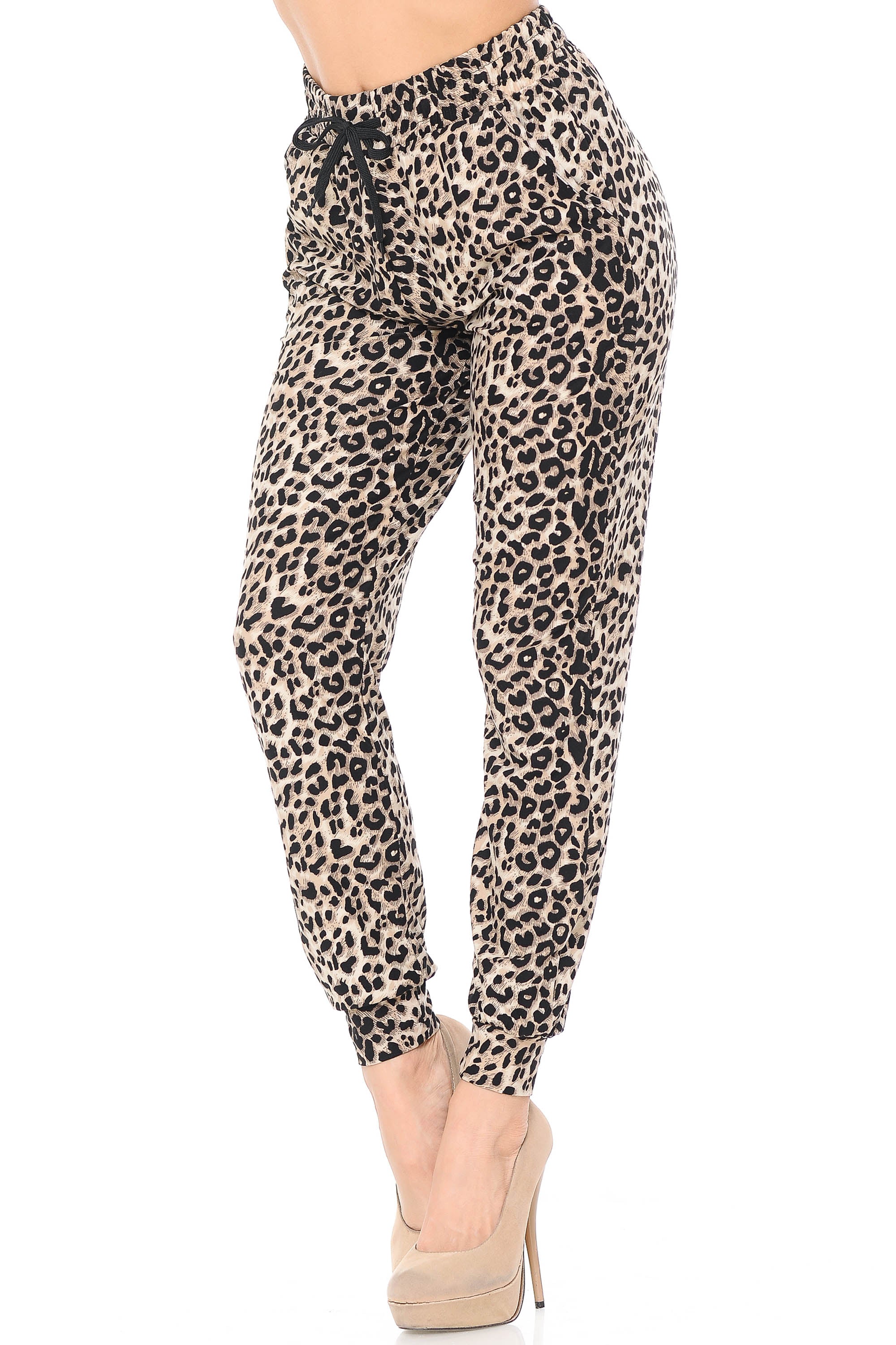 Brushed Feral Cheetah Joggers