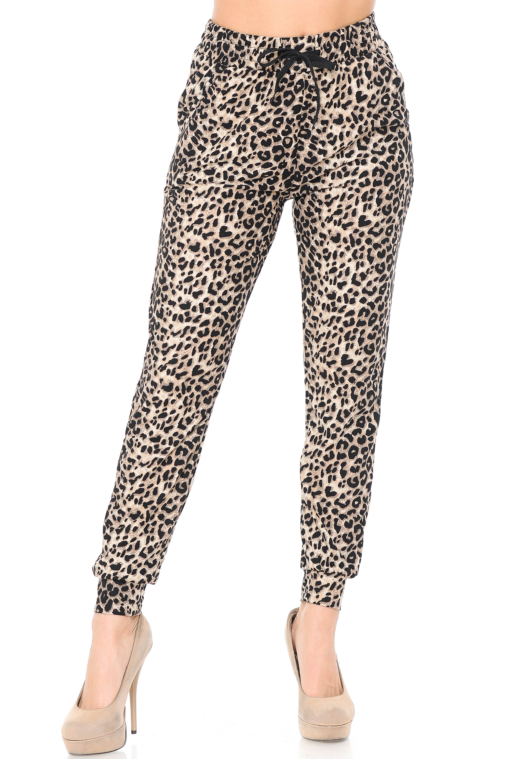Brushed Feral Cheetah Joggers