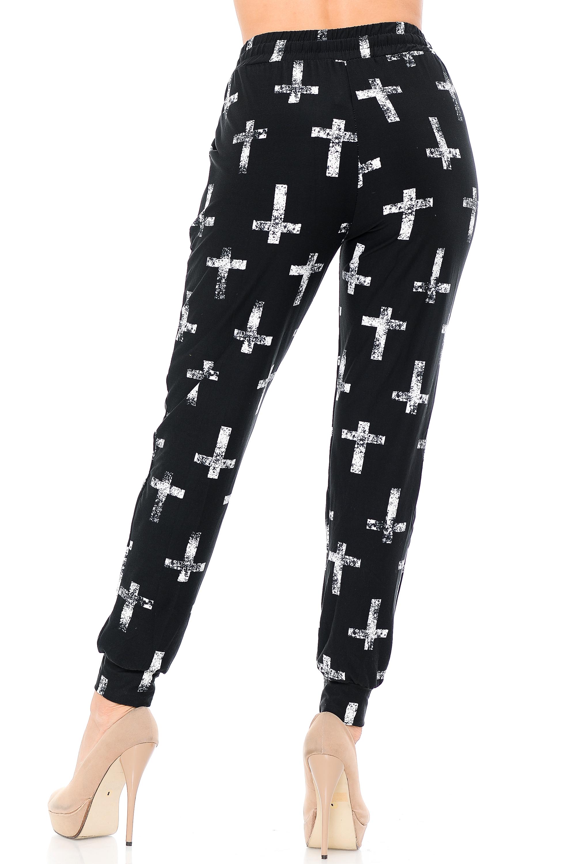 Brushed Faded Cross Joggers