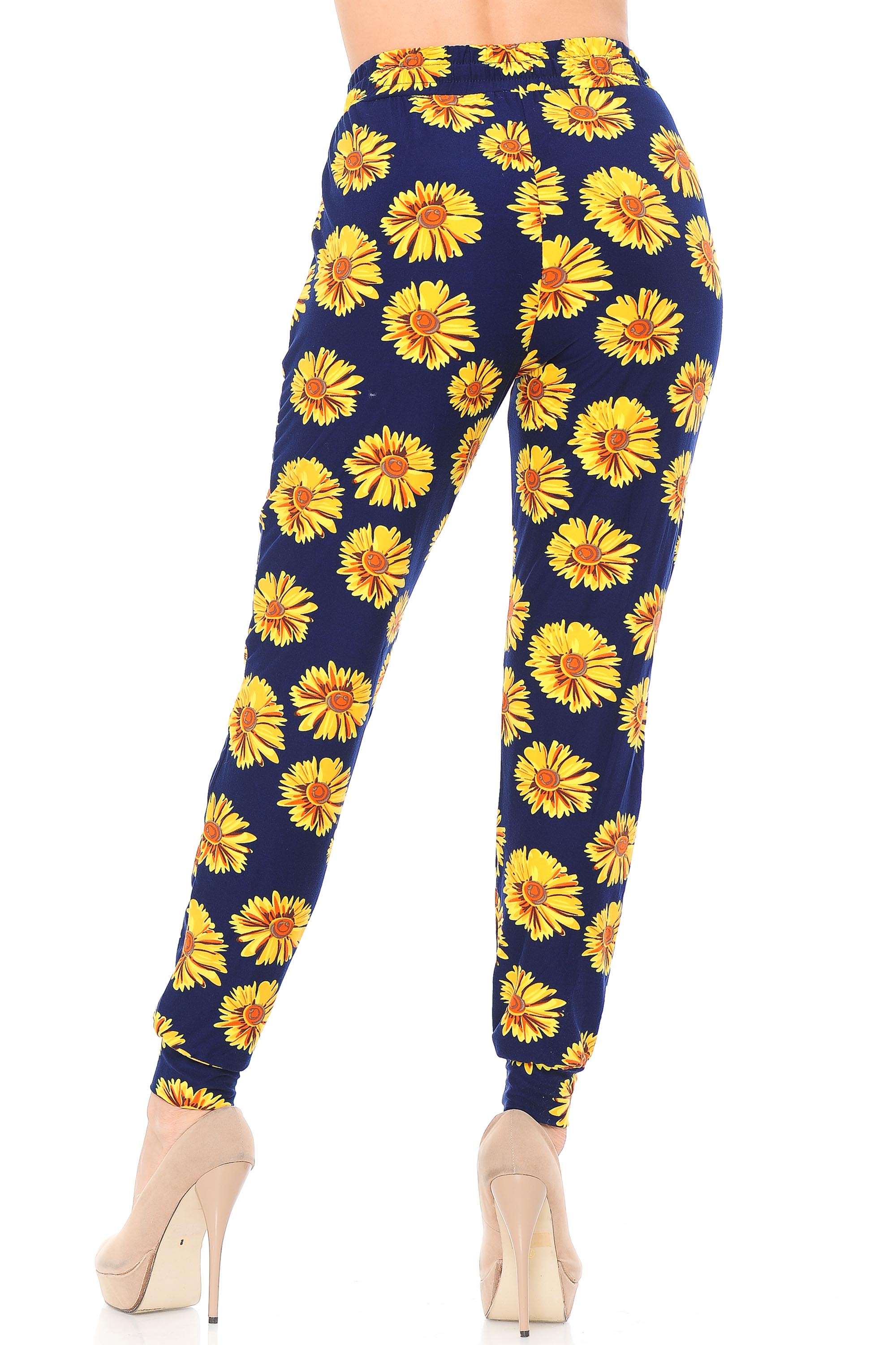 Brushed Summer Daisy Joggers