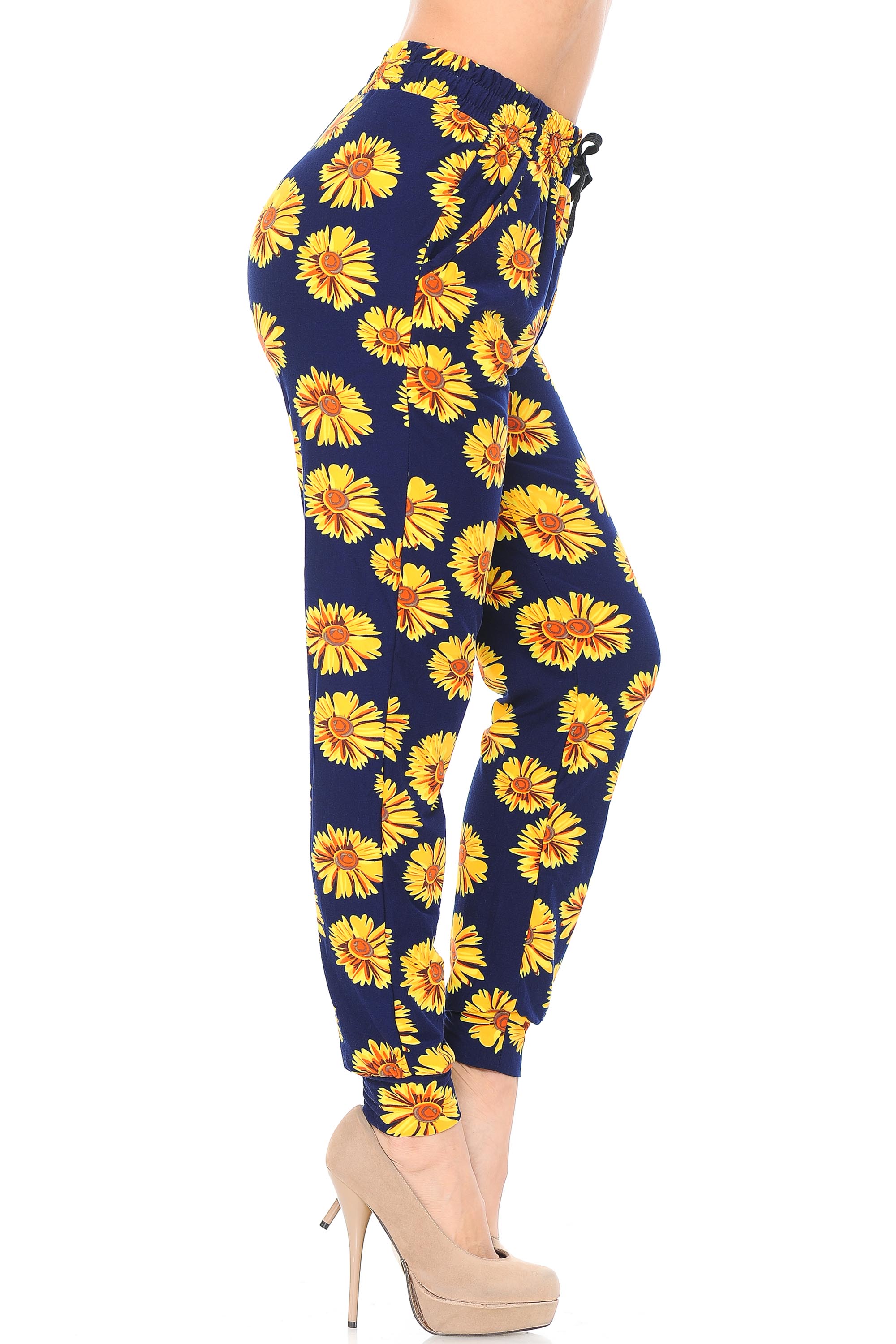 Brushed Summer Daisy Joggers