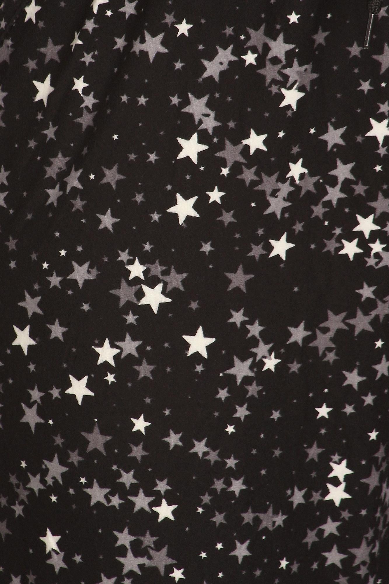 Brushed Mini Star Plus Size Joggers