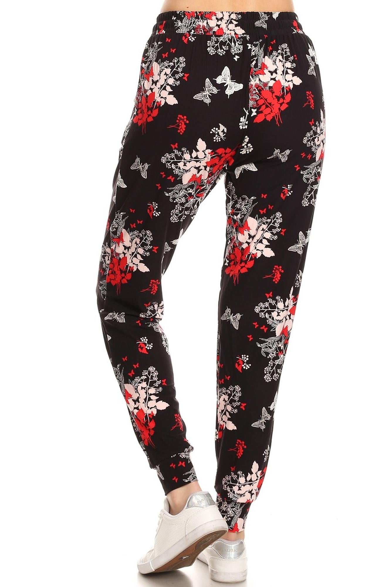 Brushed Butterfly Bloom Joggers