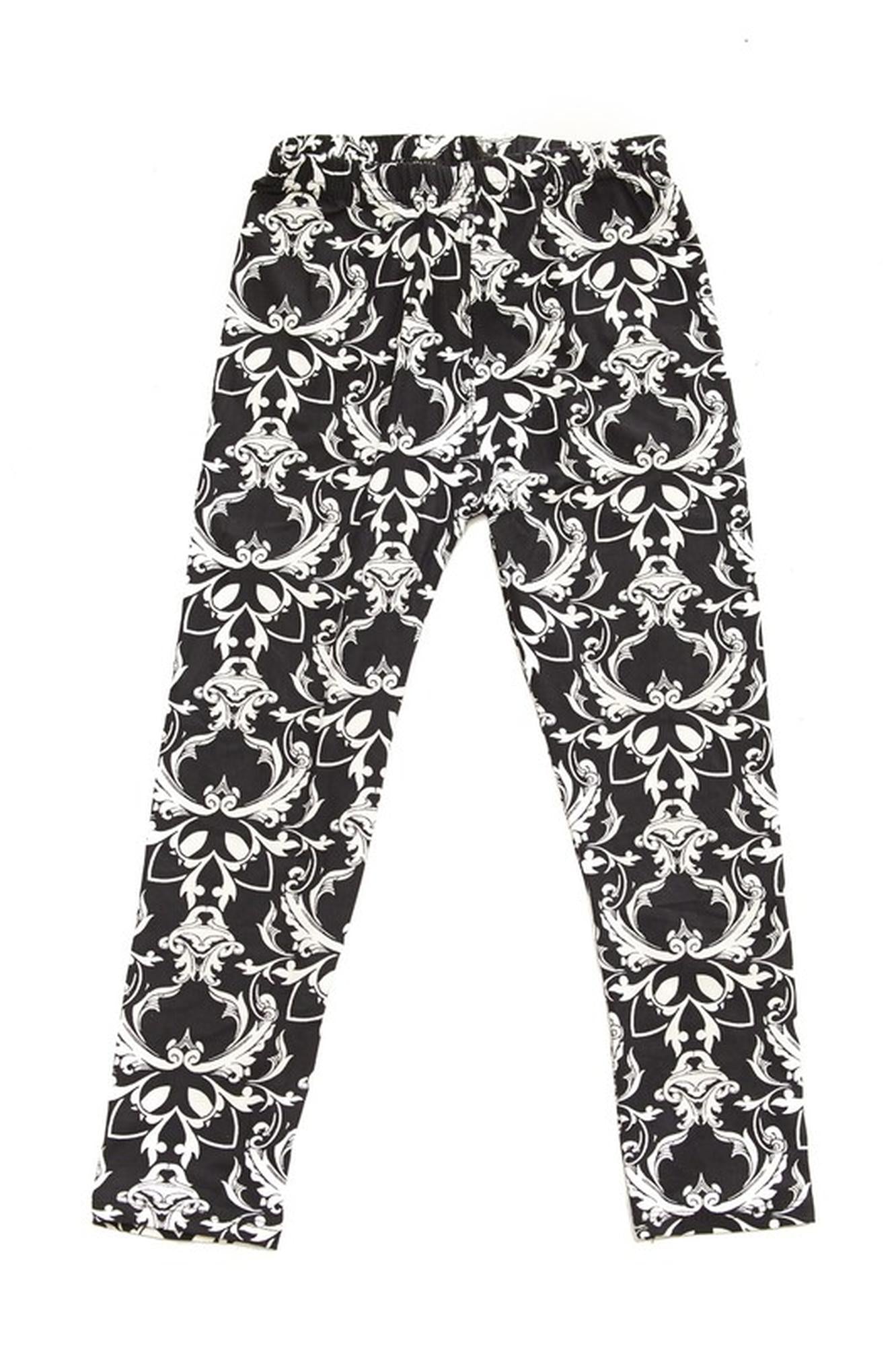 Baroque Wreath Kids Leggings