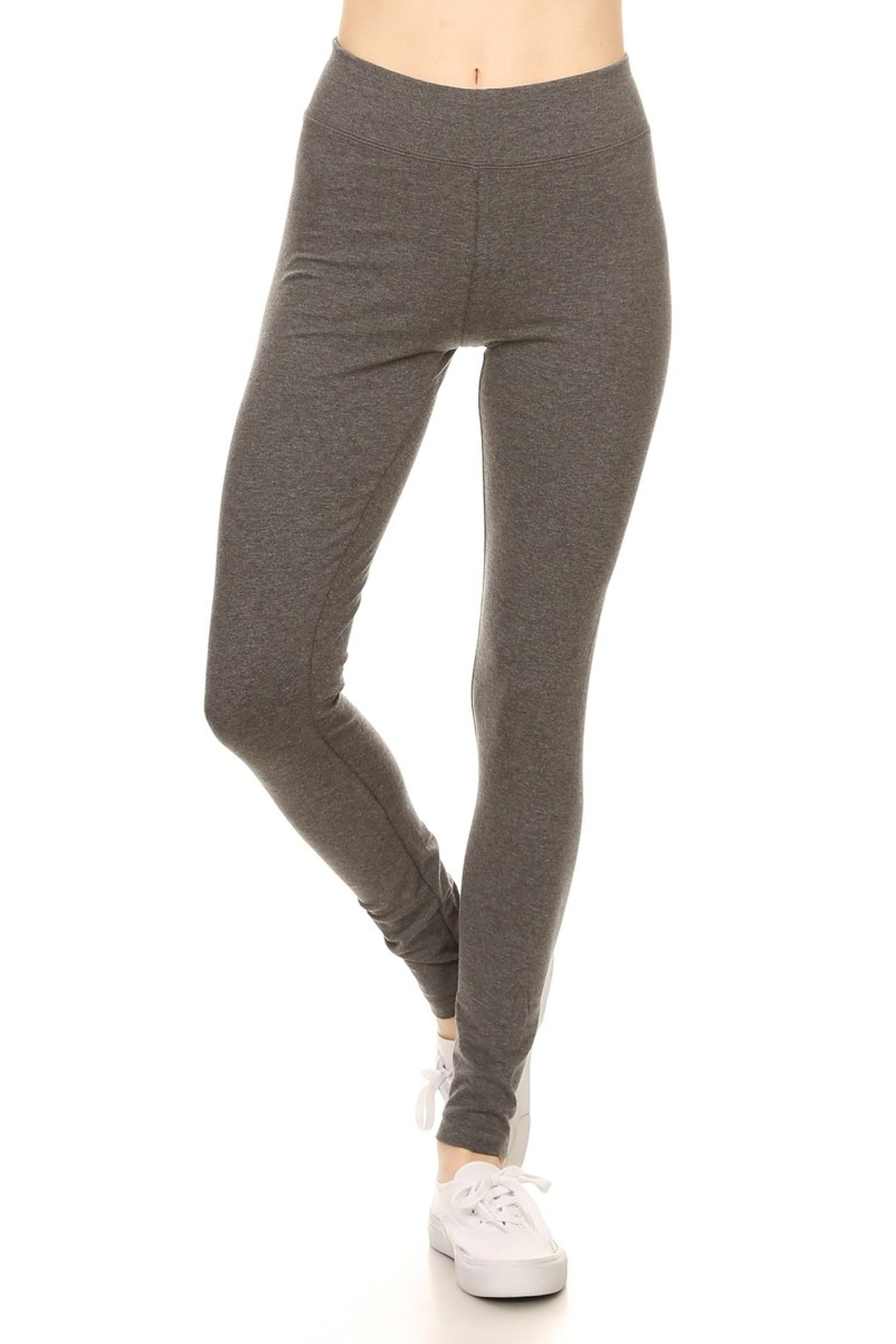High Waisted Cotton Sport Leggings