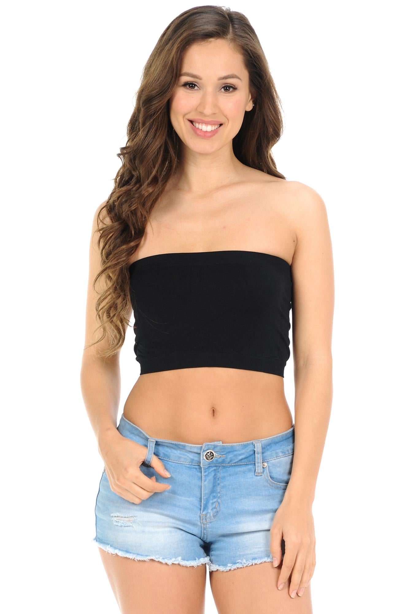 Bandeau Spandex Top