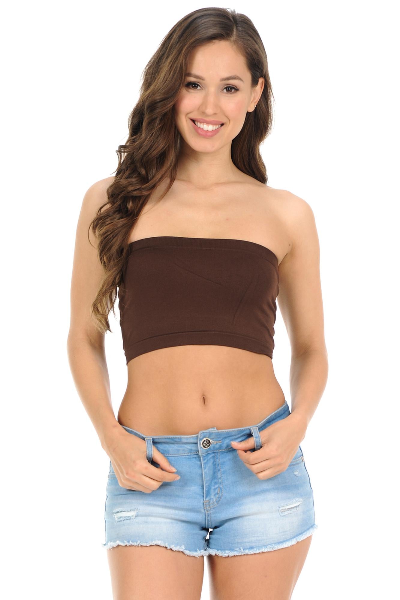 Bandeau Spandex Top