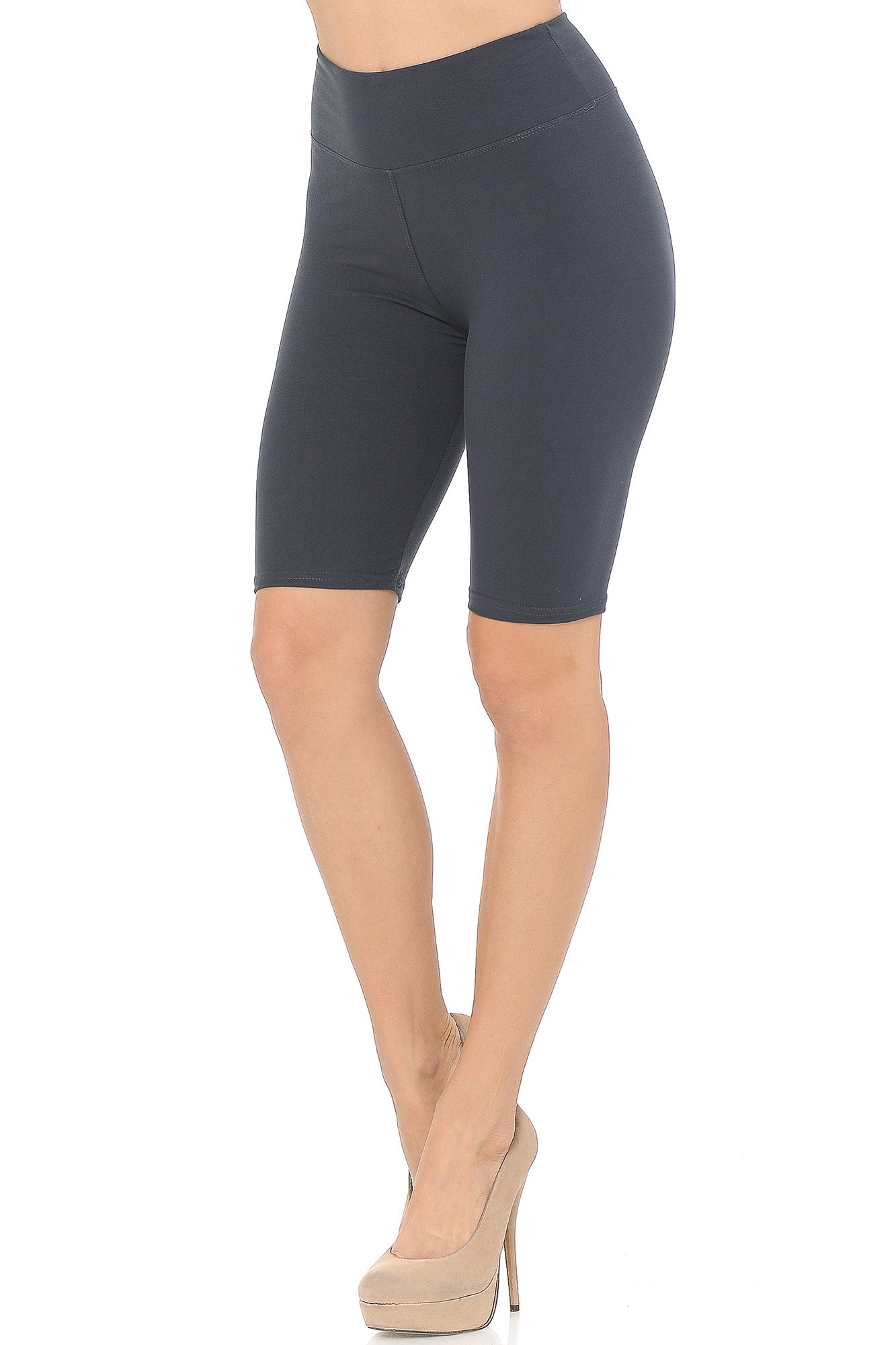 Buttery Smooth Basic Solid Biker Shorts