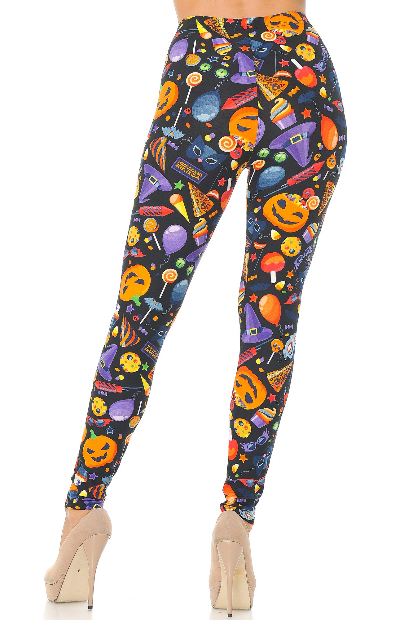 Buttery Smooth Halloween Medley Kids Leggings