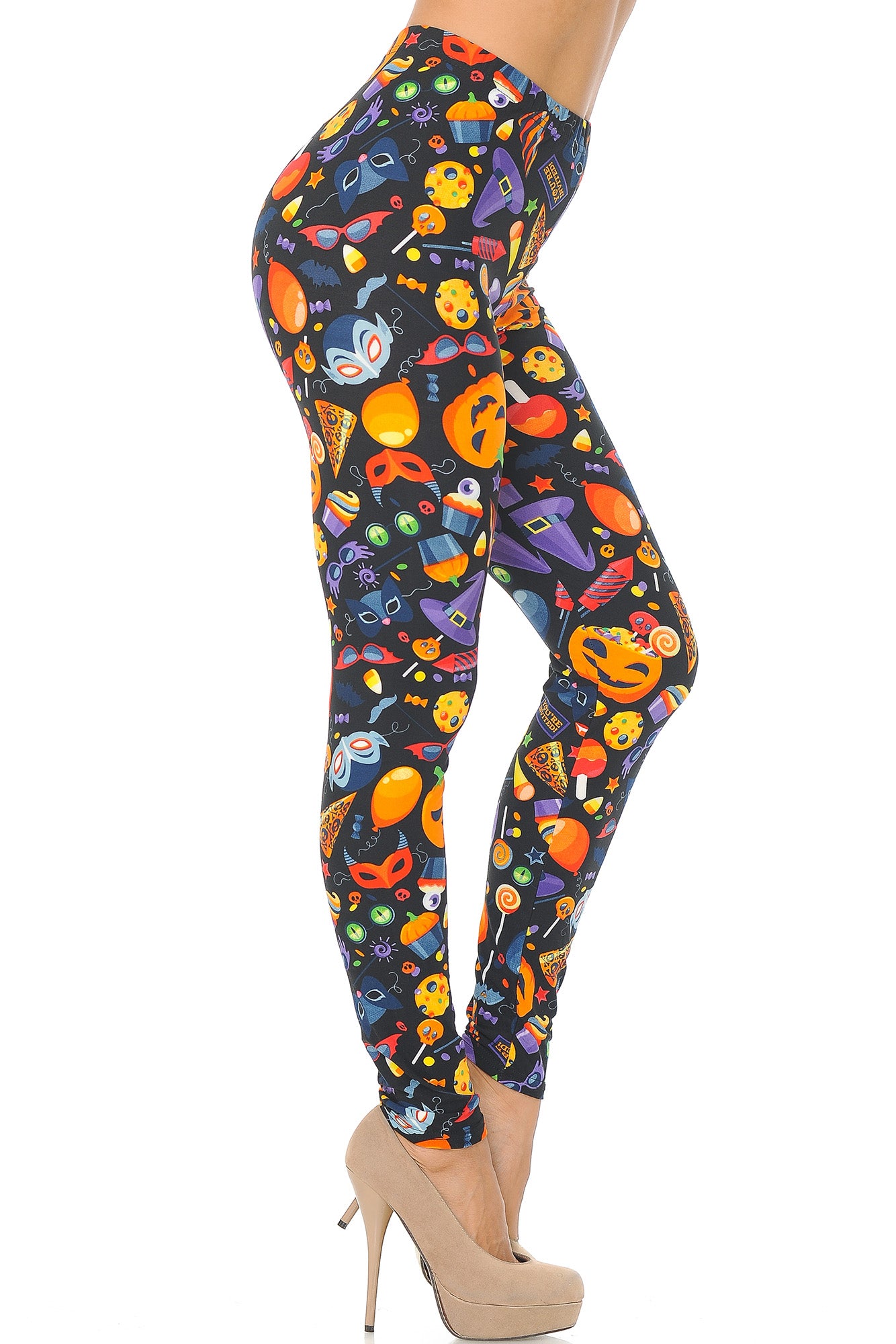 Buttery Smooth Halloween Medley Kids Leggings
