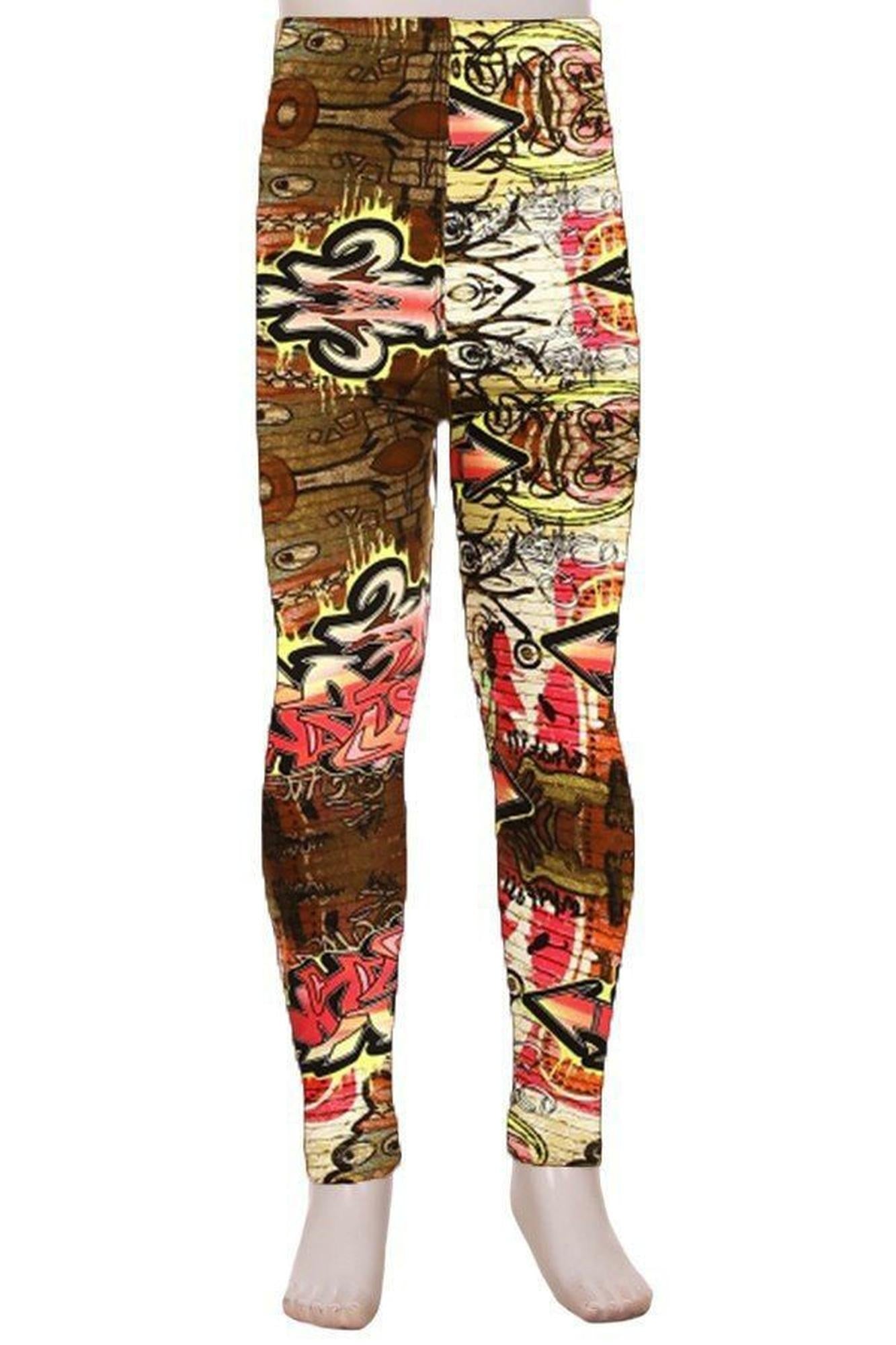 Street Graffiti Kid's Leggings