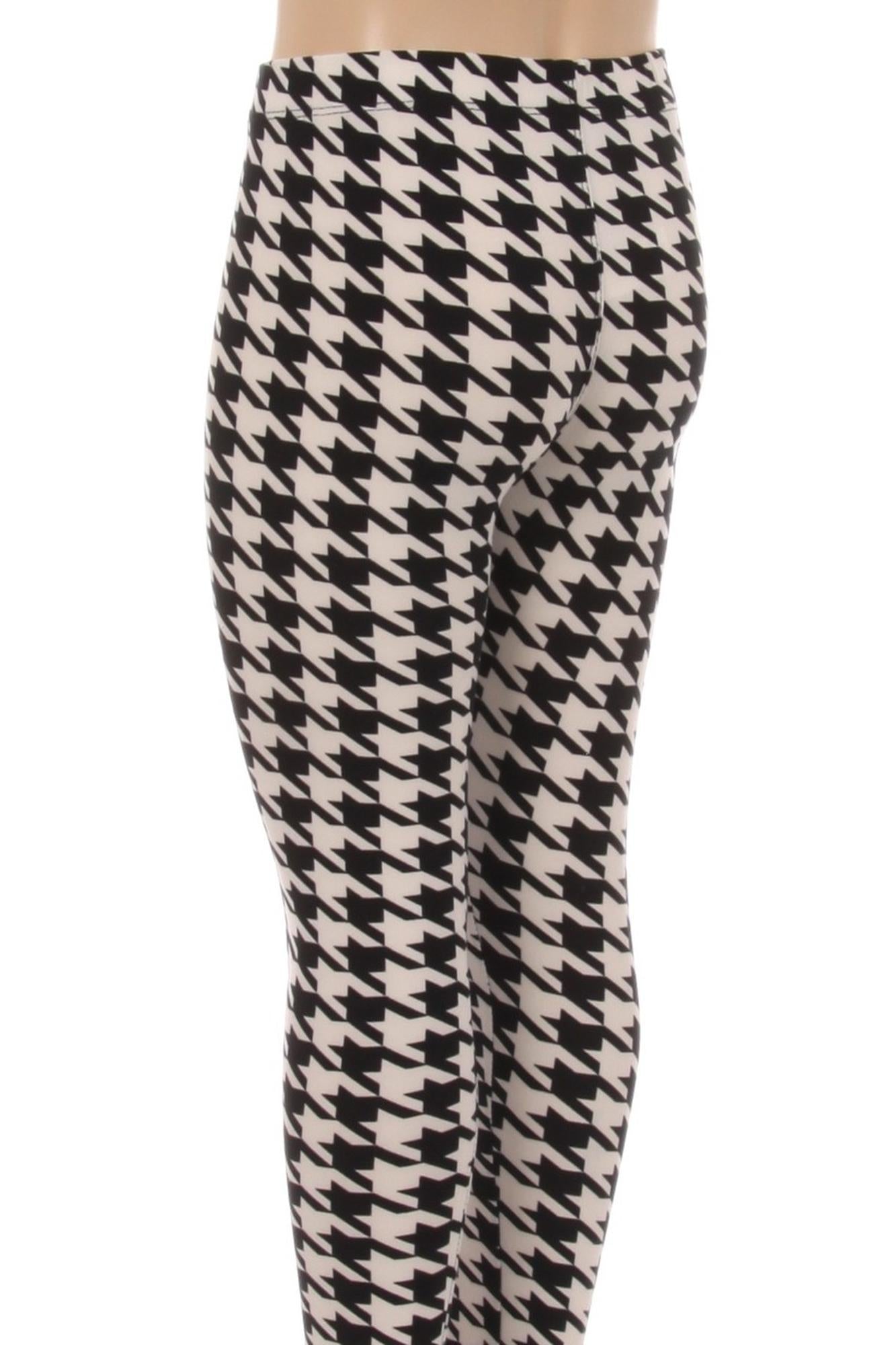 Houndstooth Kids Leggings
