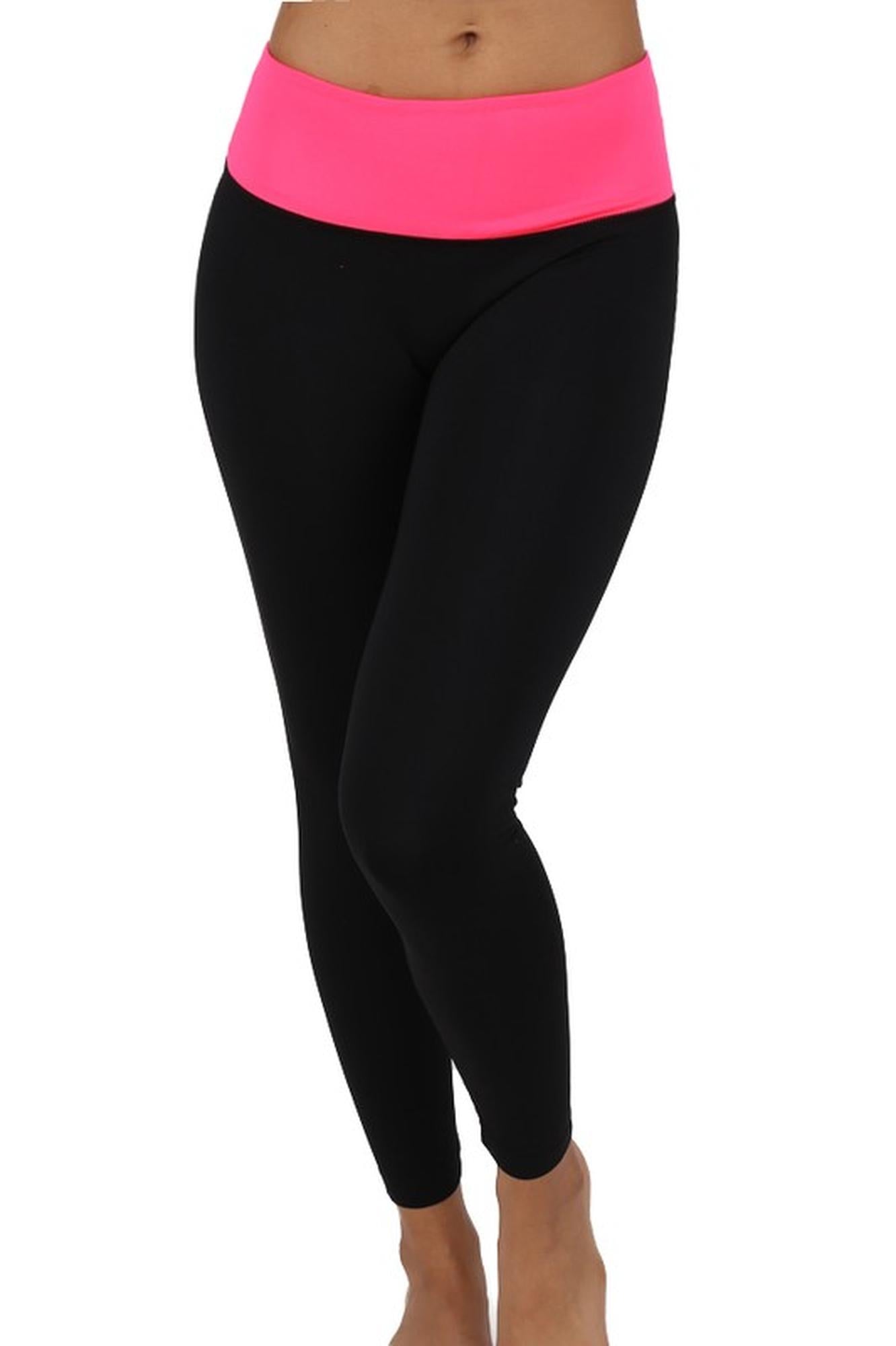 Contrast Women's Basic Workout Leggings