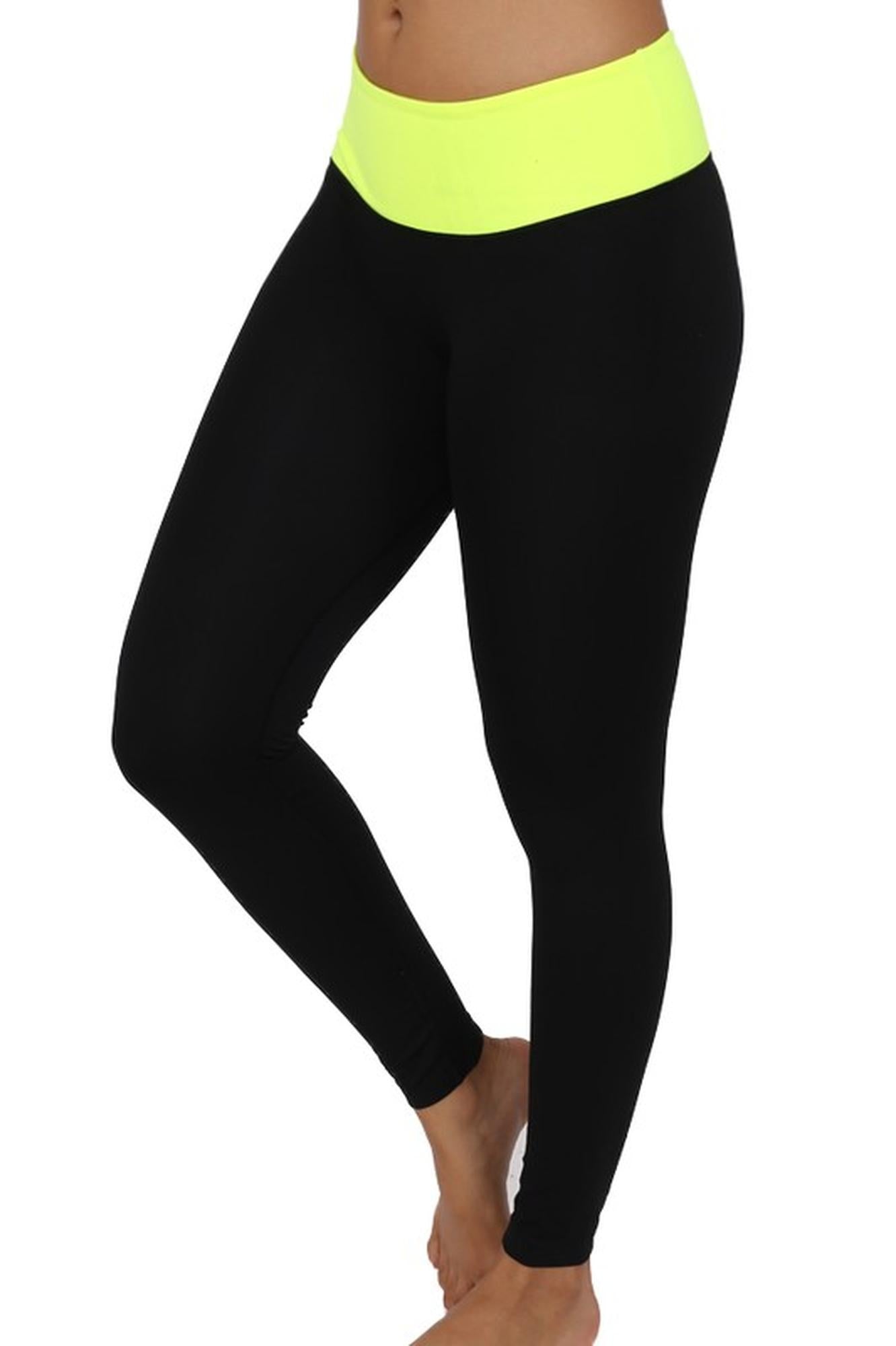 Contrast Women's Basic Workout Leggings