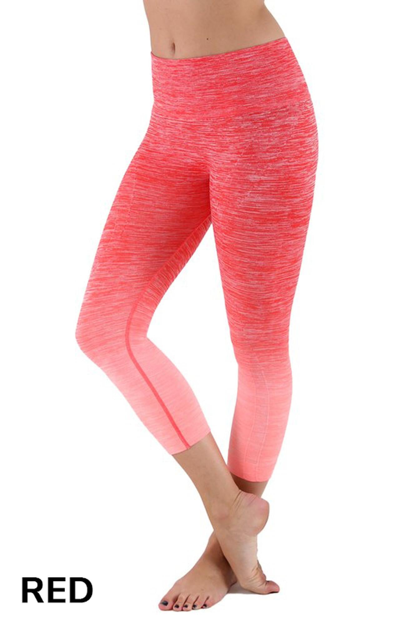 Ombre Fusion Workout Plus Size Capris