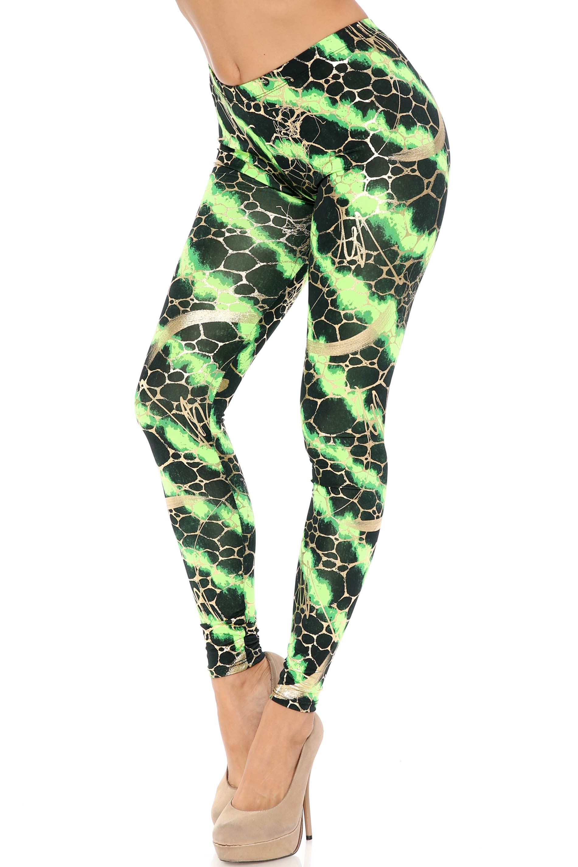 Colorcade Plus Size Leggings - Made in USA - LIMITED EDITION